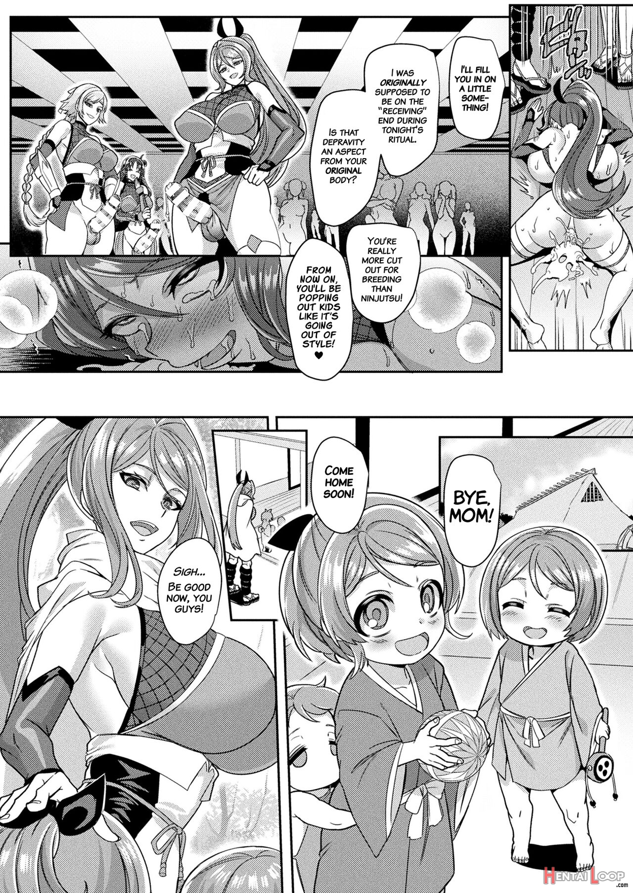 The Secret Of The Kunoichi Village page 21