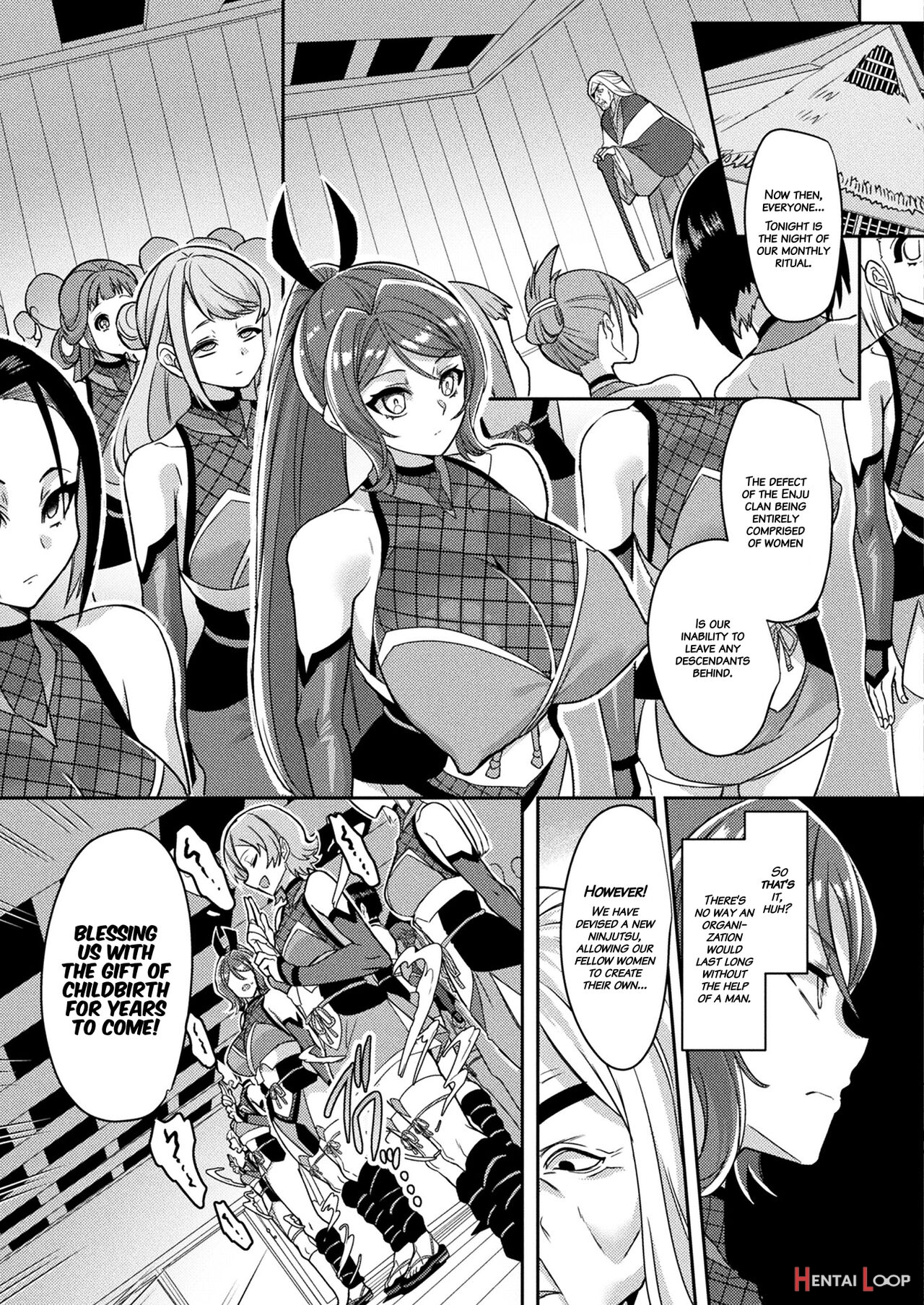 The Secret Of The Kunoichi Village page 3