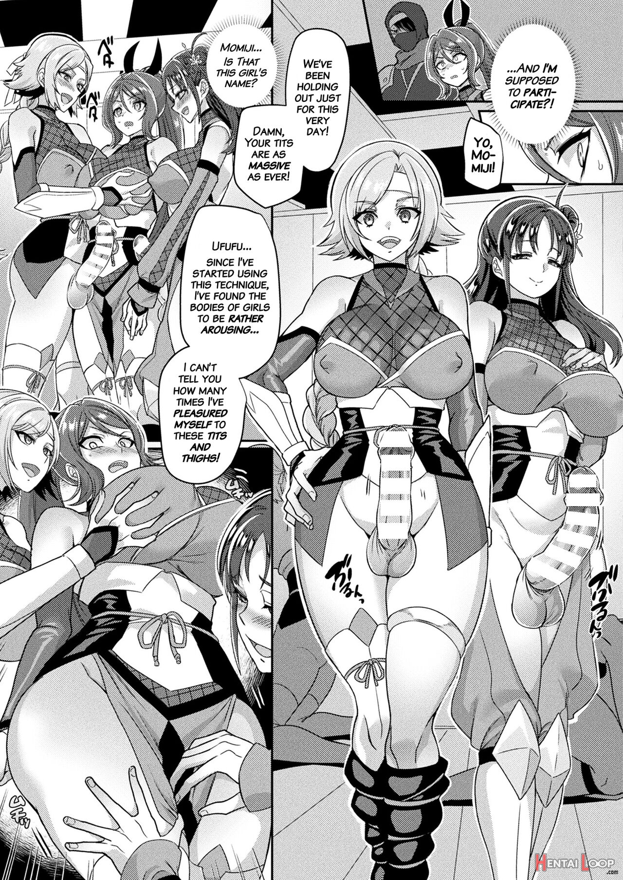 The Secret Of The Kunoichi Village page 5