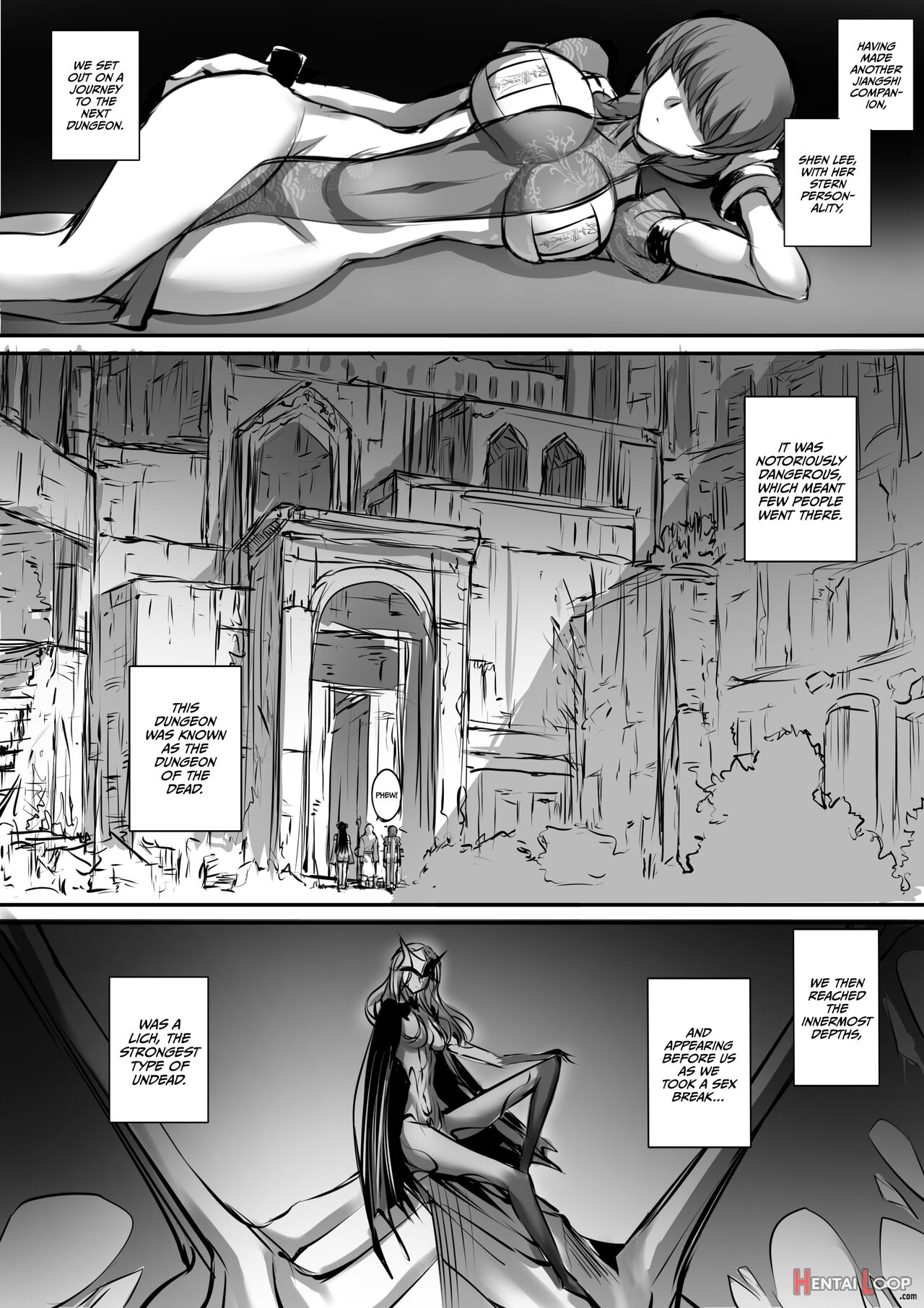 The Story Of How After Finding The Corpse Of A Martial Arts Girl In A Dungeon, I Tried To Make A Jiangshi Full Series page 76