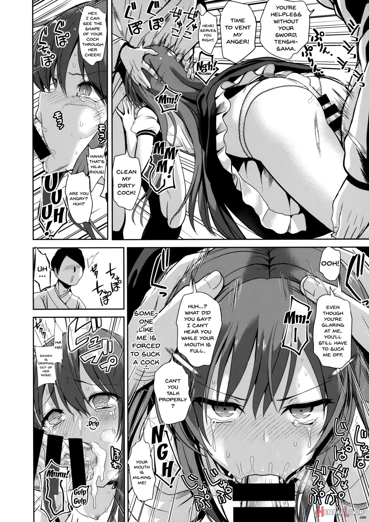 Touhou Lynch 2 Hinanai Tenshi Namaiki Na Tenshichan page 7