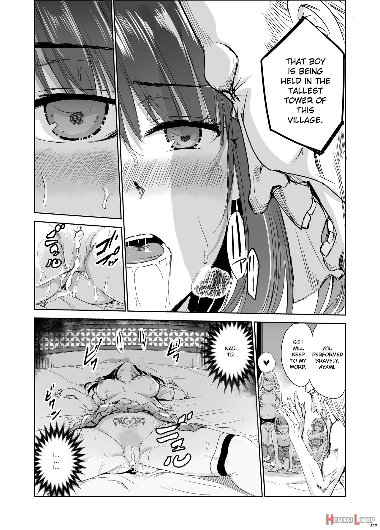 Tsuyagari Mura 2 - Kareshi Wo Mamoru Tame Hikyou No Mura De Kyousei Gohoushi & Ntr Sex - page 42