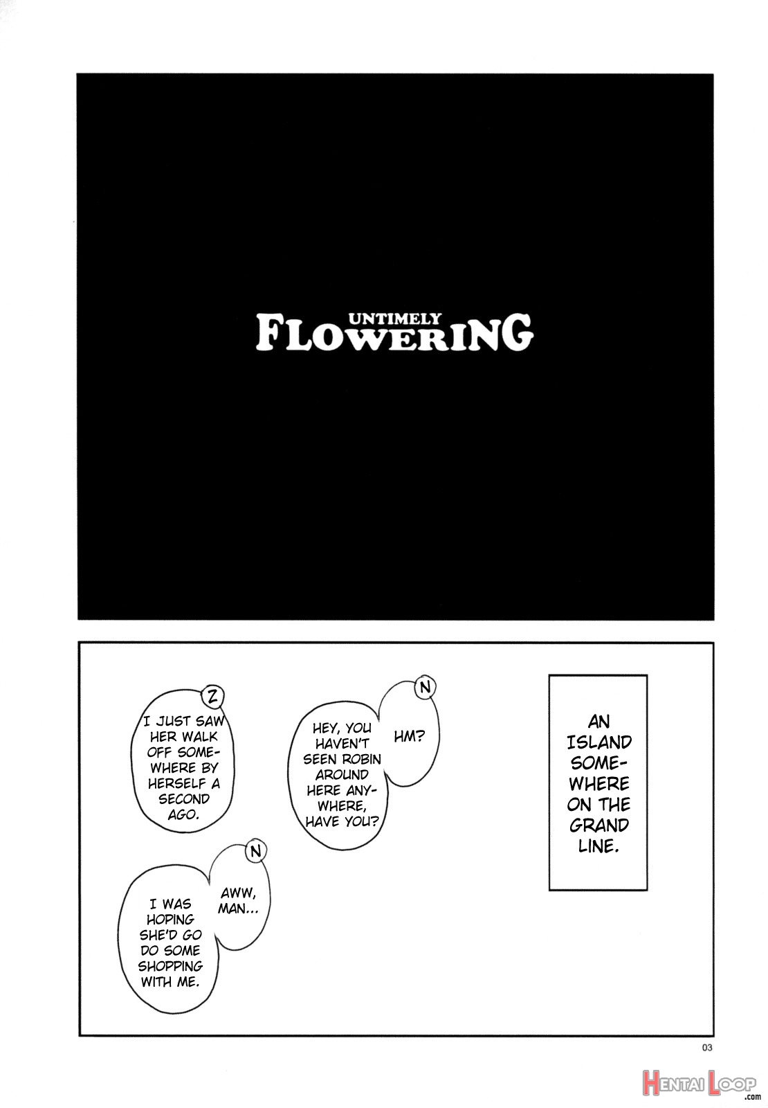 Untimely Flowering page 2