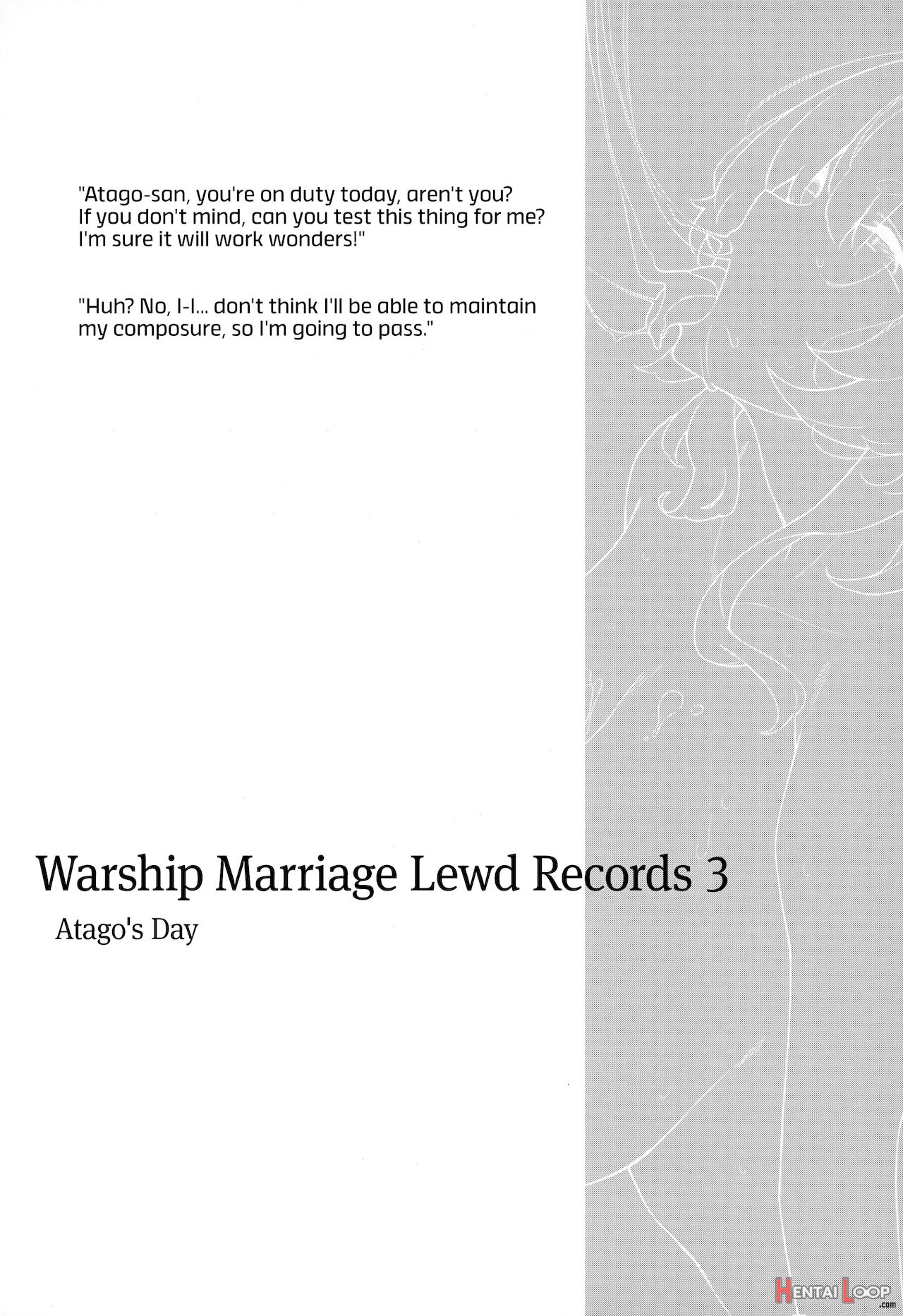 Warship Marriage Lewd Records 3 page 4