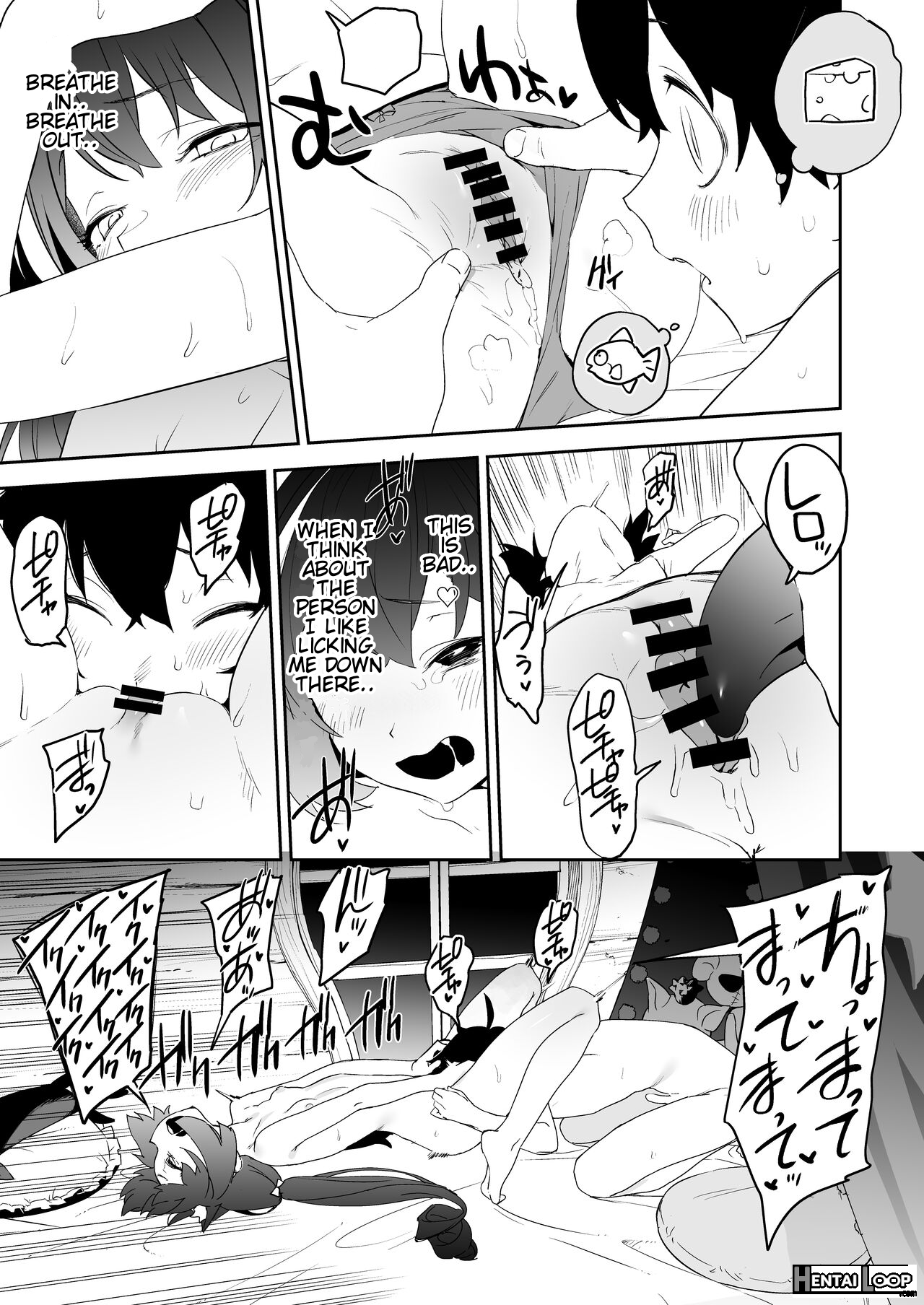 Weak Pussy Kyaru-chan And Weak Dick Kishi-kun page 10