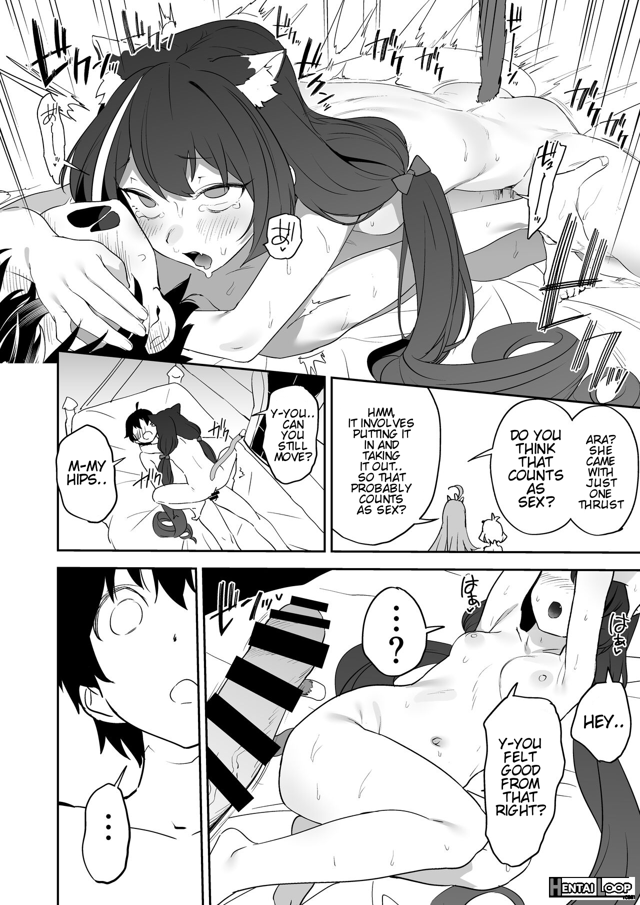 Weak Pussy Kyaru-chan And Weak Dick Kishi-kun page 15