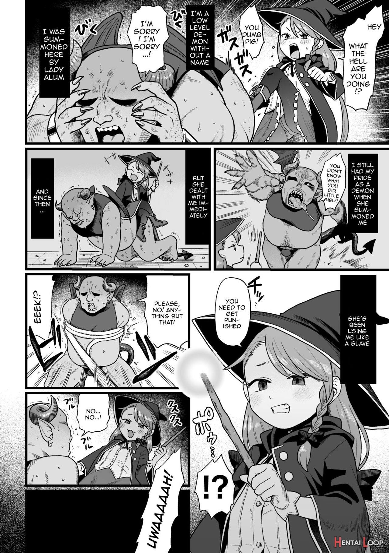 Witch's Failure ~gyakushu No Harama Sex~ page 4