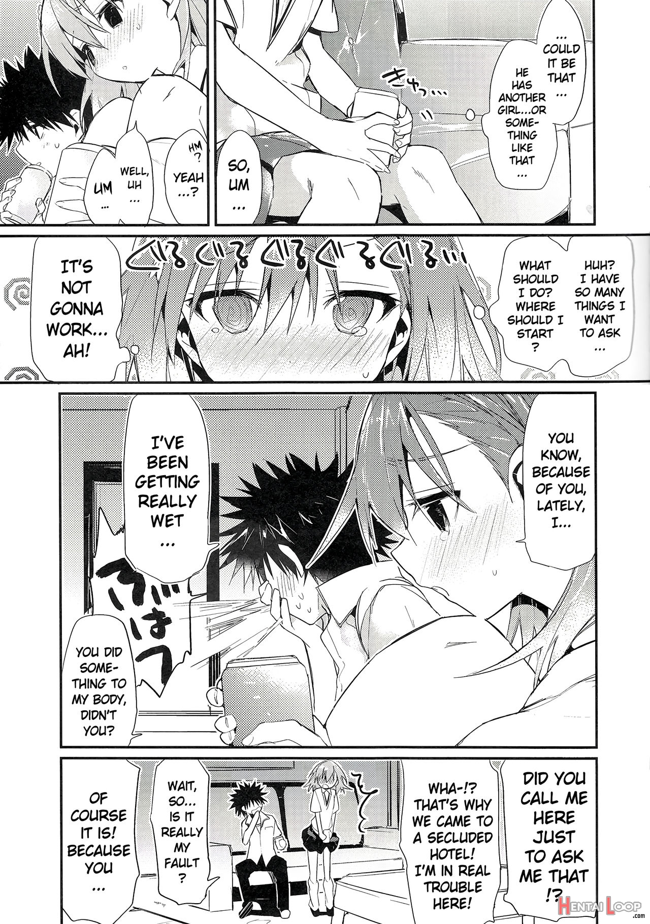With Mikoto. 5 page 9