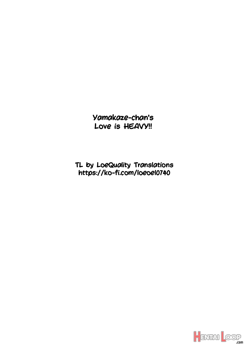 Yamakaze's Love Is Heavy!! page 2