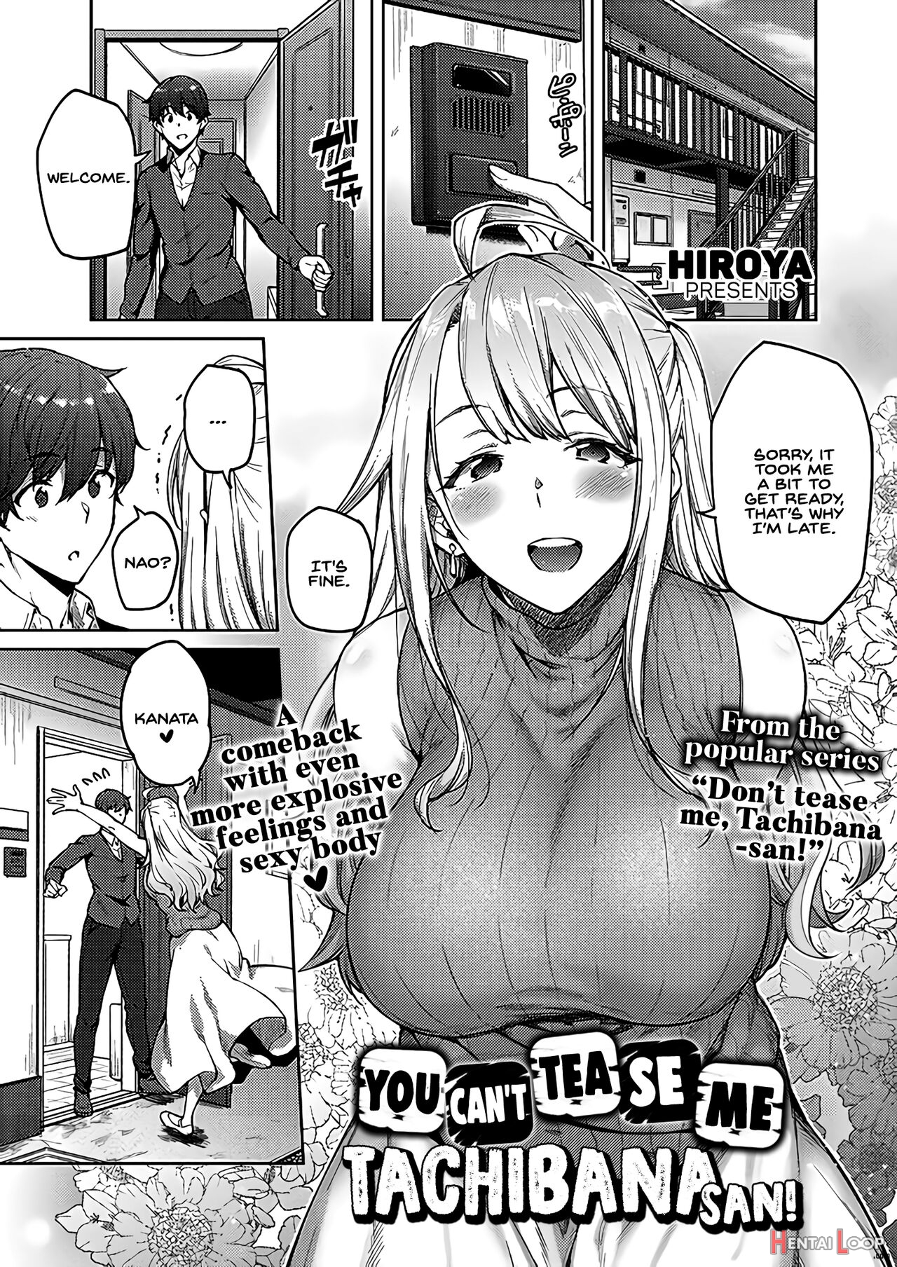 You Can't Tease Me Tachibana-san! page 1