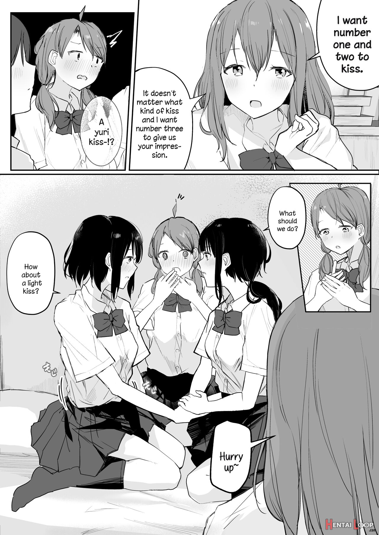 Yuri Zuki Joshi Ga Nandemoari No Ousama Game Yatta Kekka... page 12