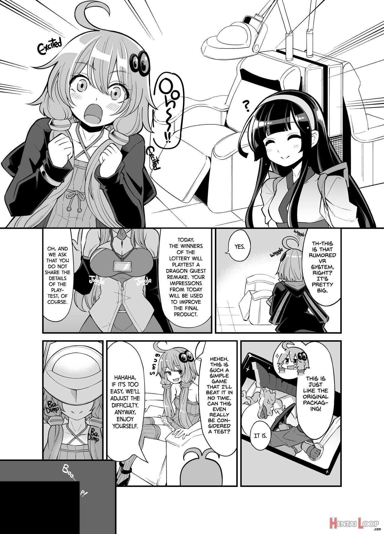 Yuzuki Yukari's Lewd Dragon Quest Adventure page 2