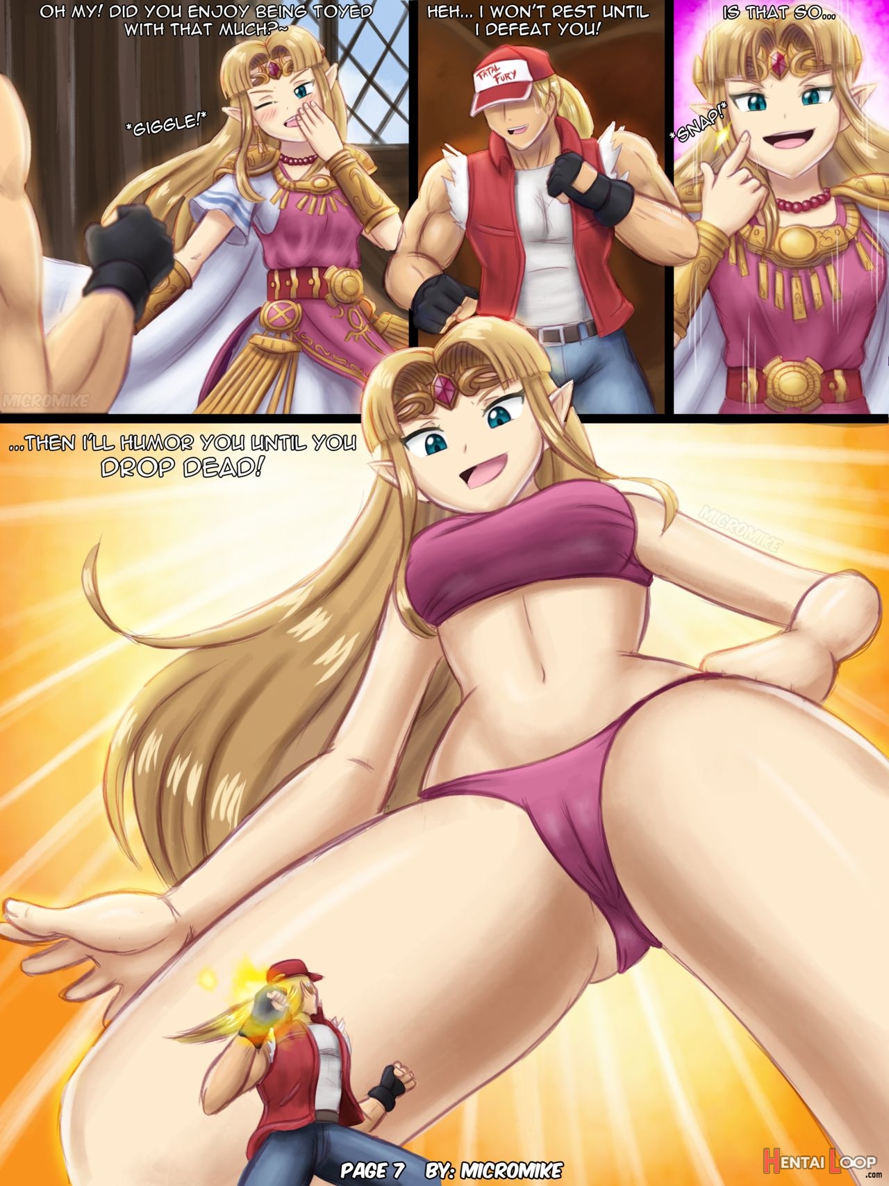 Zelda Smash page 7