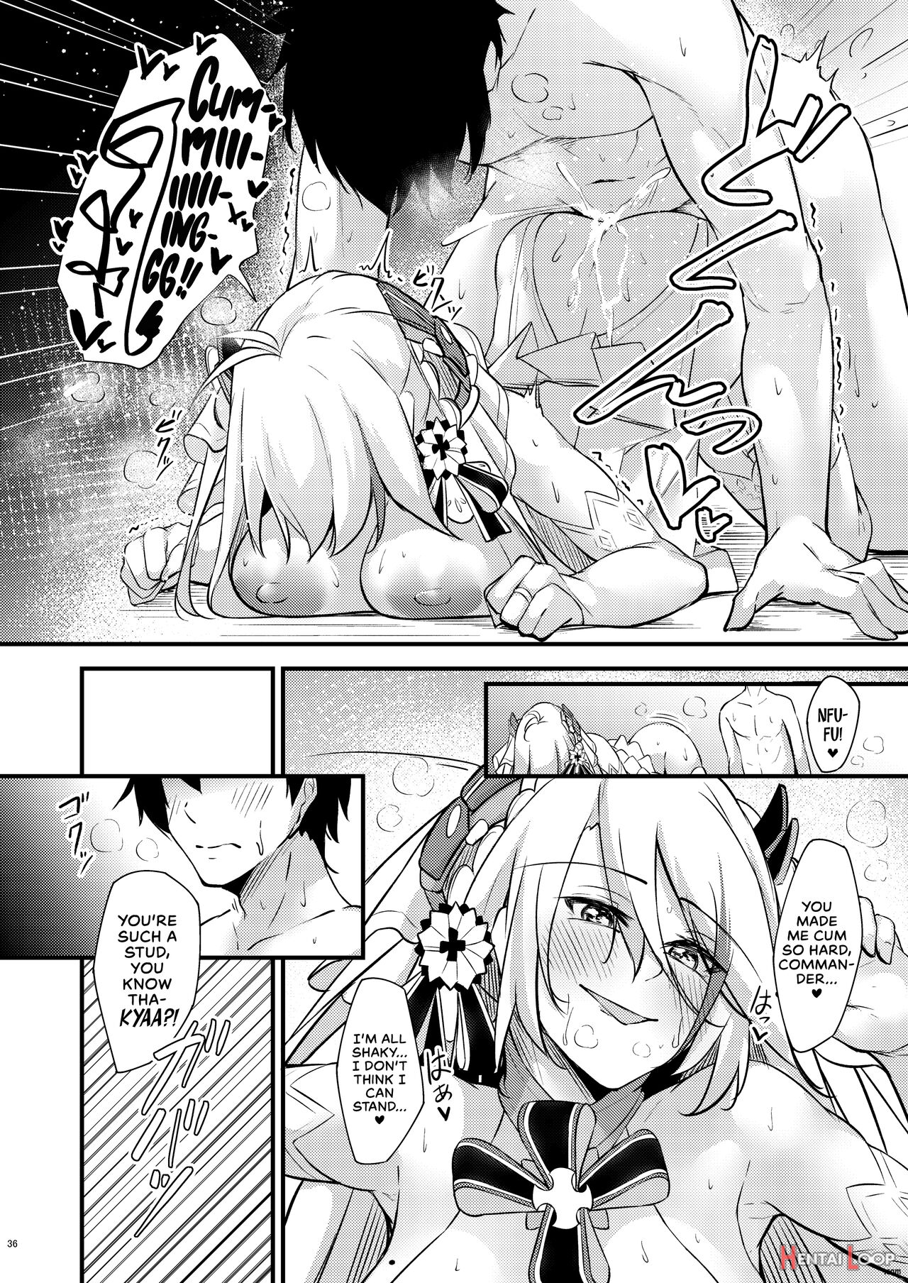 Azlewd Lane ~ Prinz Eugen Edition ~ page 35