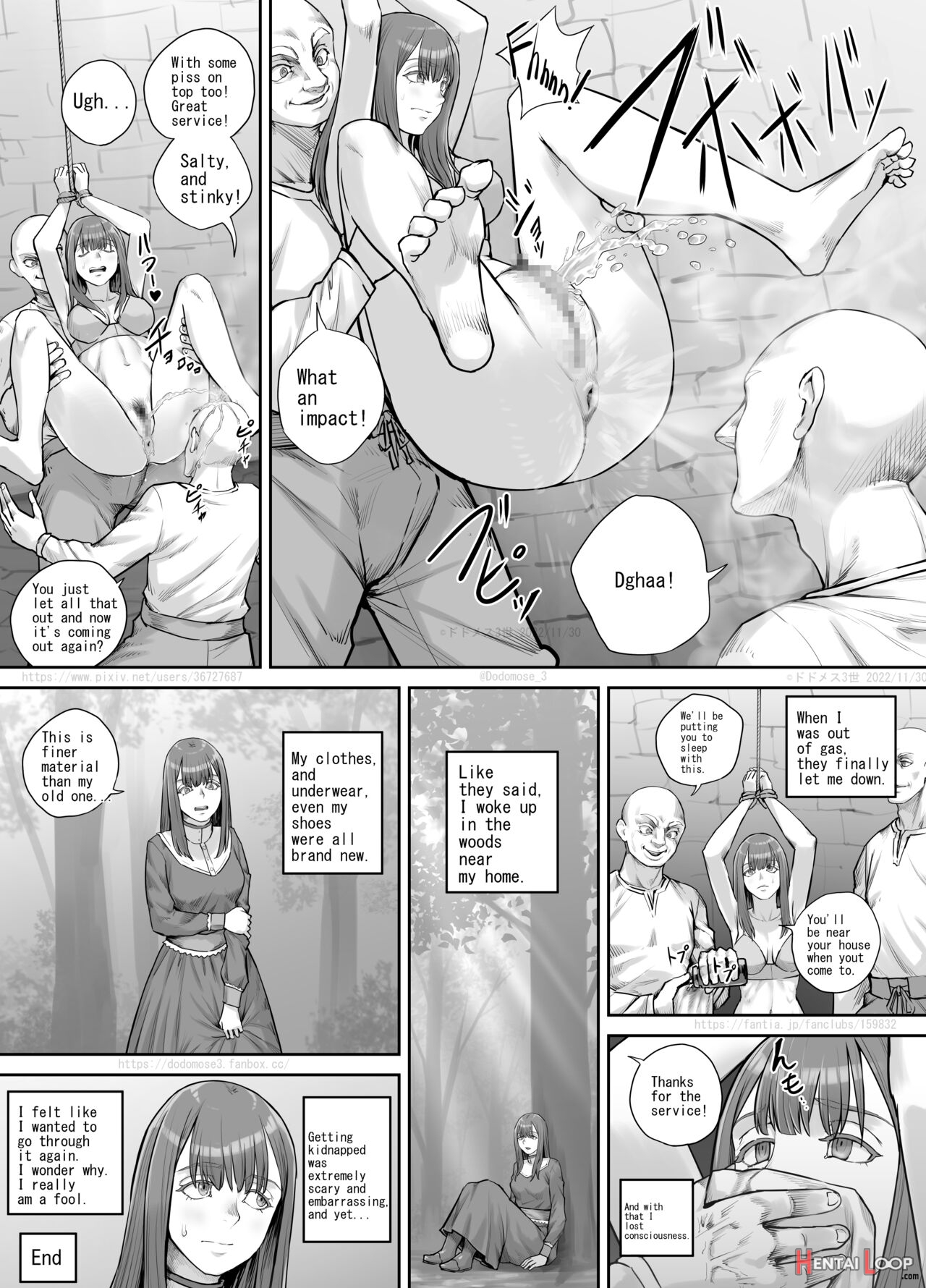 変態に攫われた女性の話（english Version） page 22