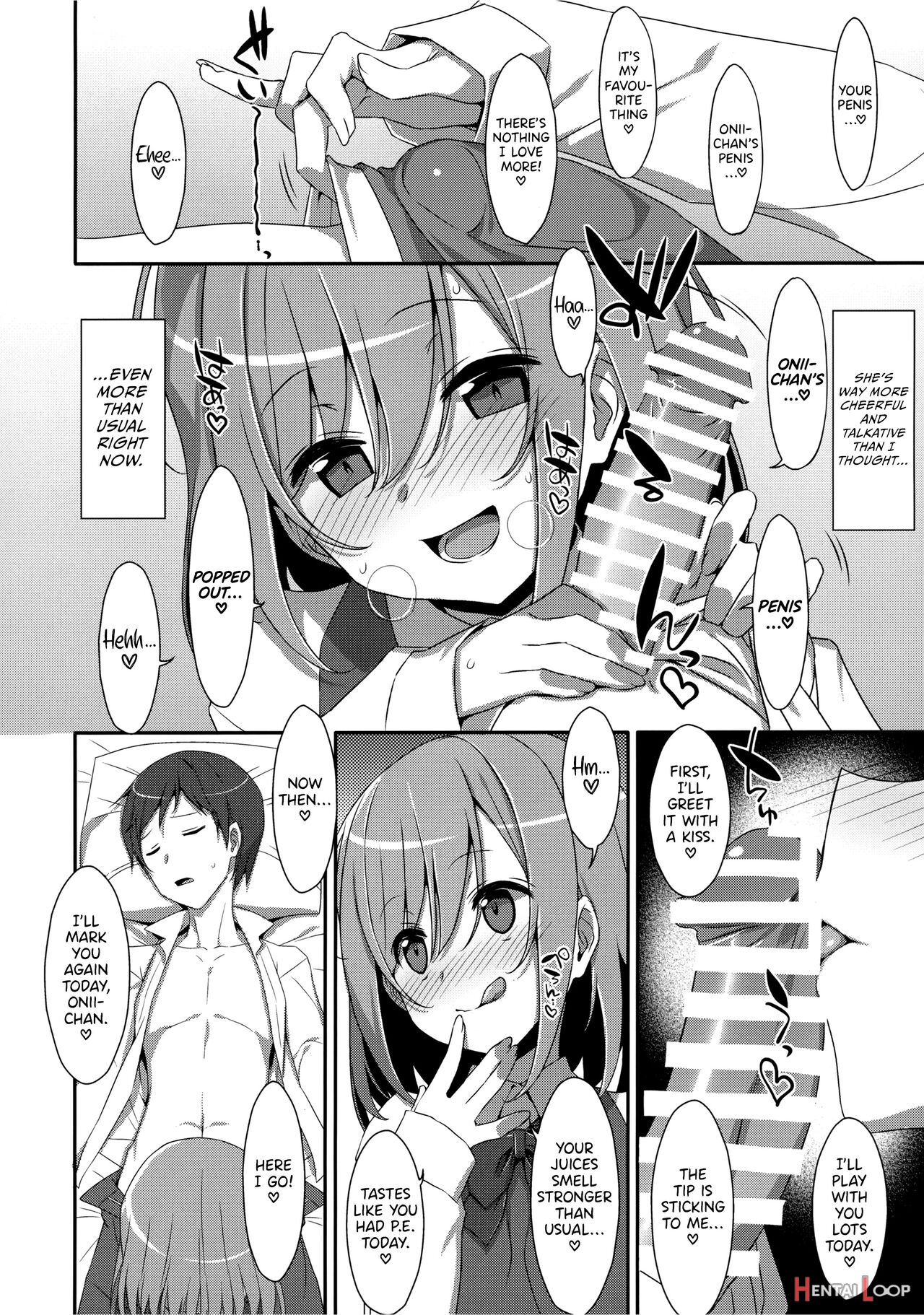 I Want To Do Lots Of Things With My Sleeping Onii-chan! page 8