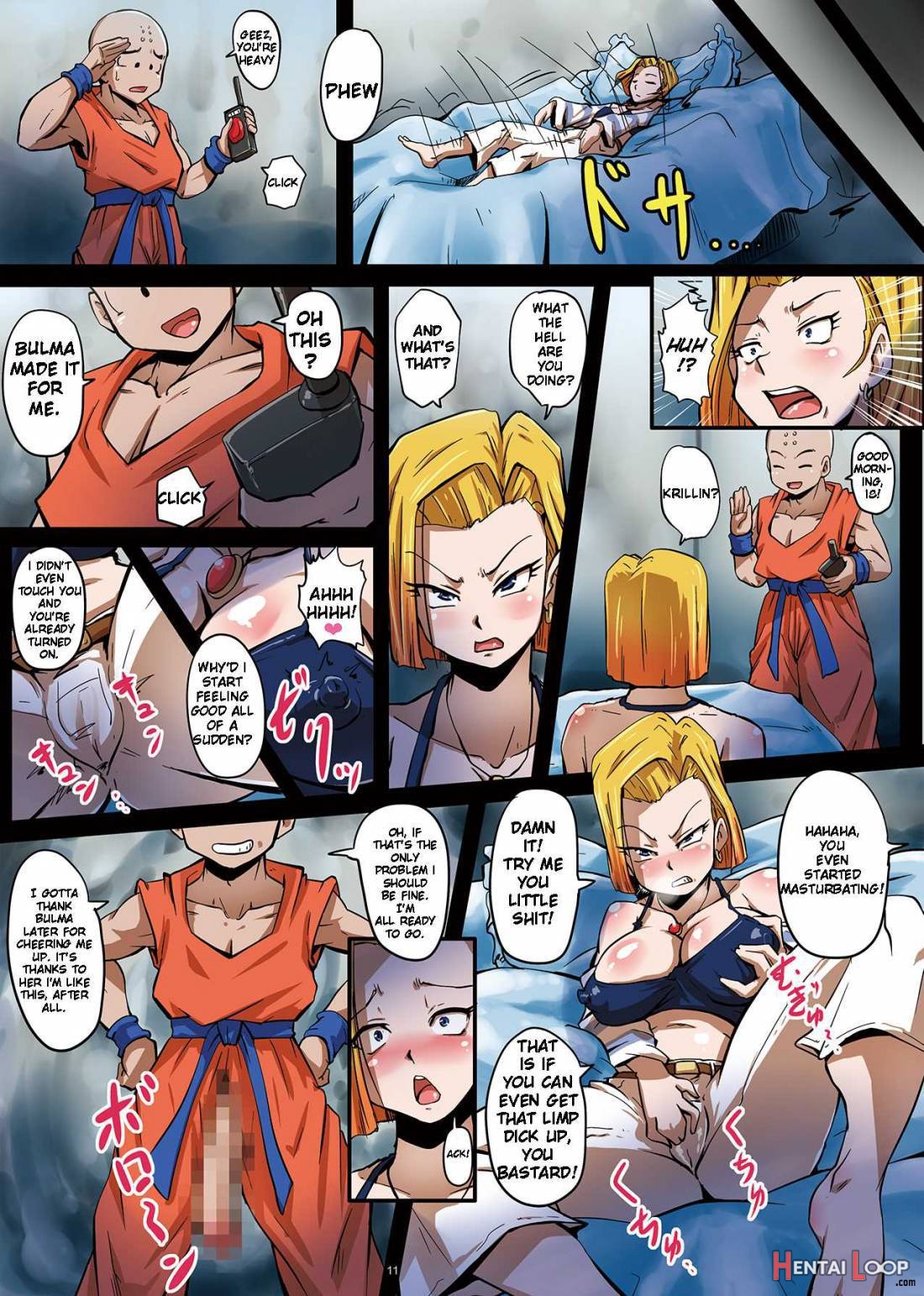 Page 10 of 18-gou Sei Dorei Keikaku -bulma To Krilin No Kyoubou De 18-gou  Ga Ochiru Made- Read hentai doujinshi for free at HentaiLoop