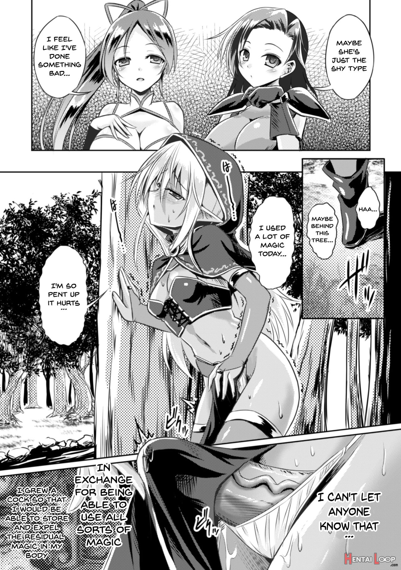 2d Comic Magazine Futanari Shokushu Sakusei Shasei Kairaku Ni Oboreru Heroine-tachi Vol. 2 page 26