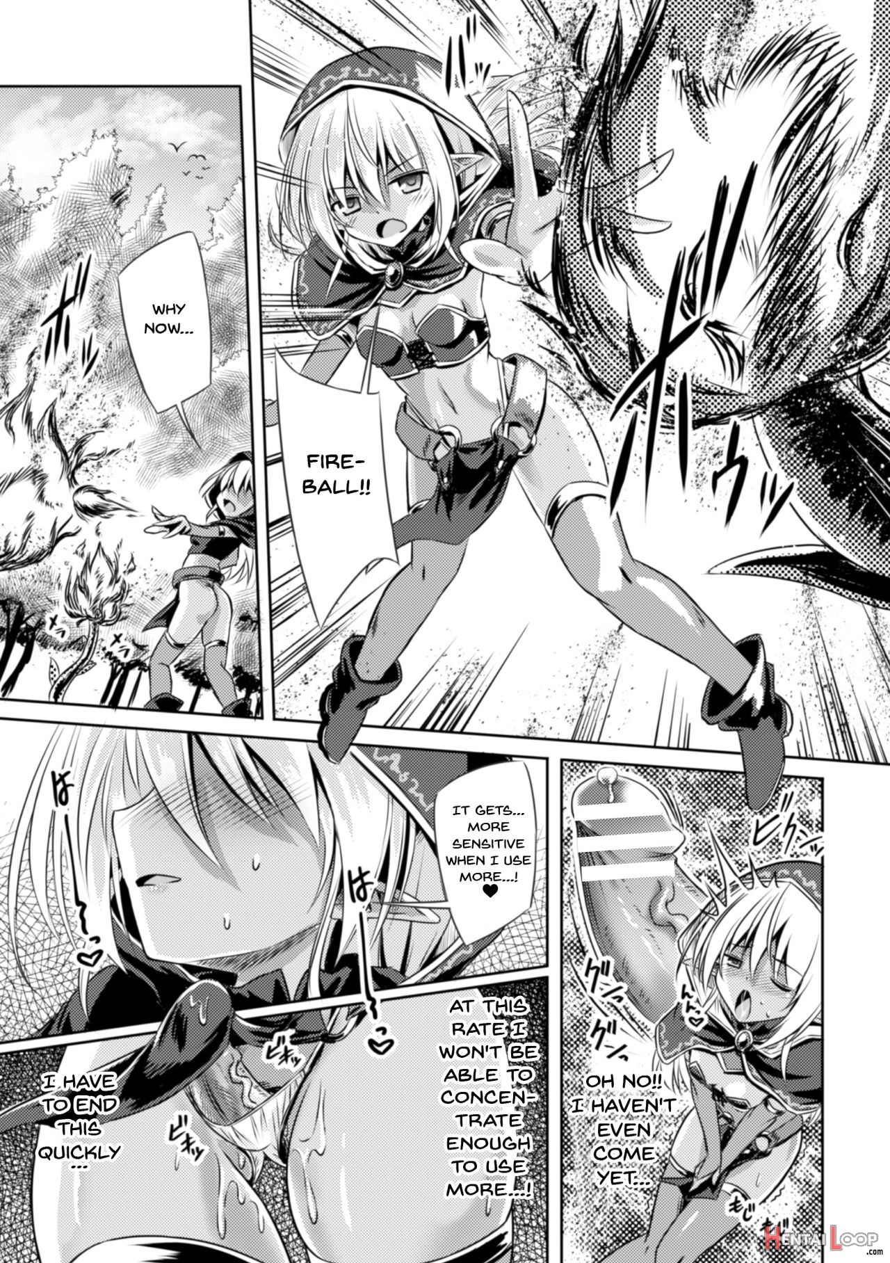 2d Comic Magazine Futanari Shokushu Sakusei Shasei Kairaku Ni Oboreru Heroine-tachi Vol. 2 page 28