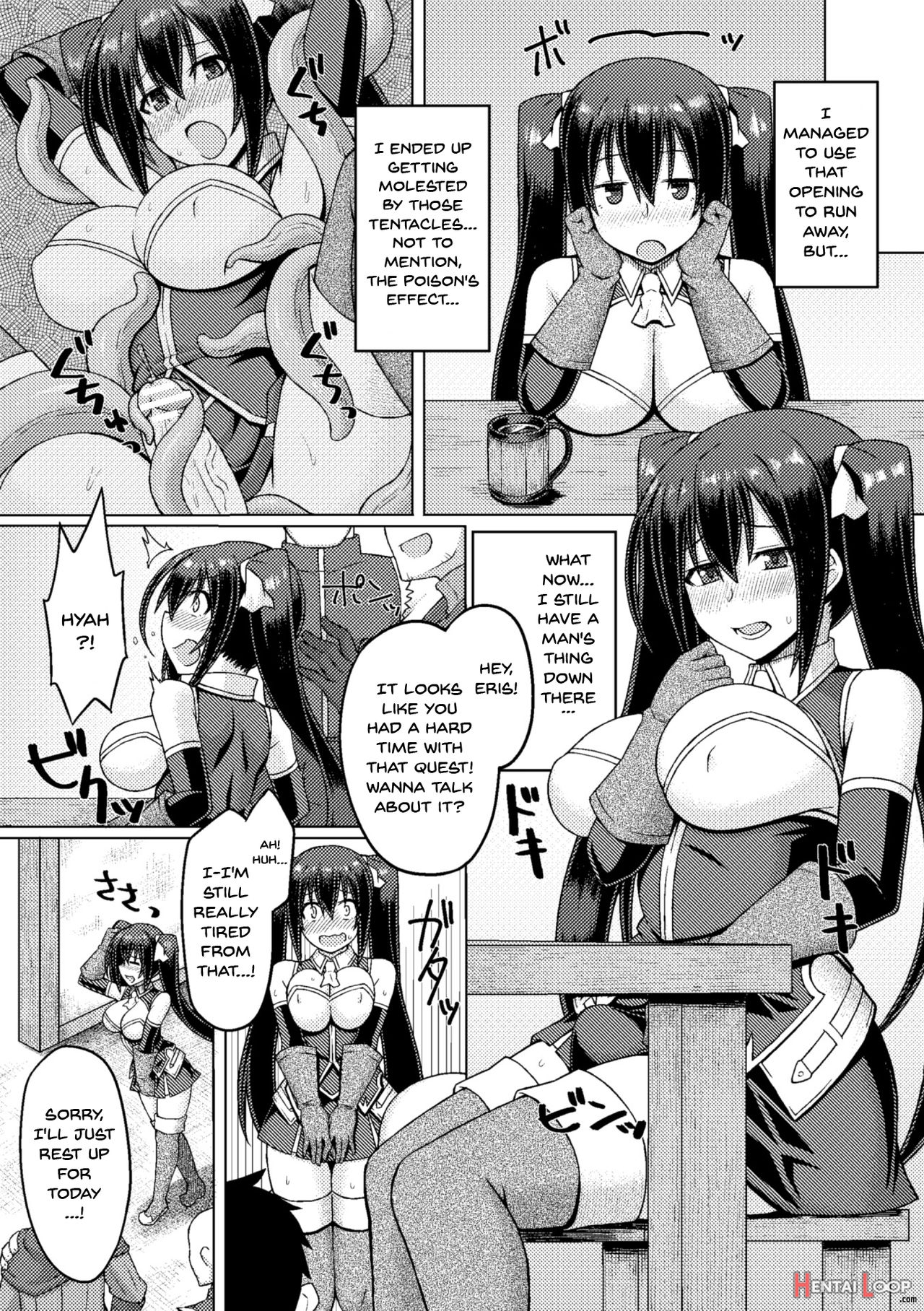 2d Comic Magazine Futanari Shokushu Sakusei Shasei Kairaku Ni Oboreru Heroine-tachi Vol. 2 page 55