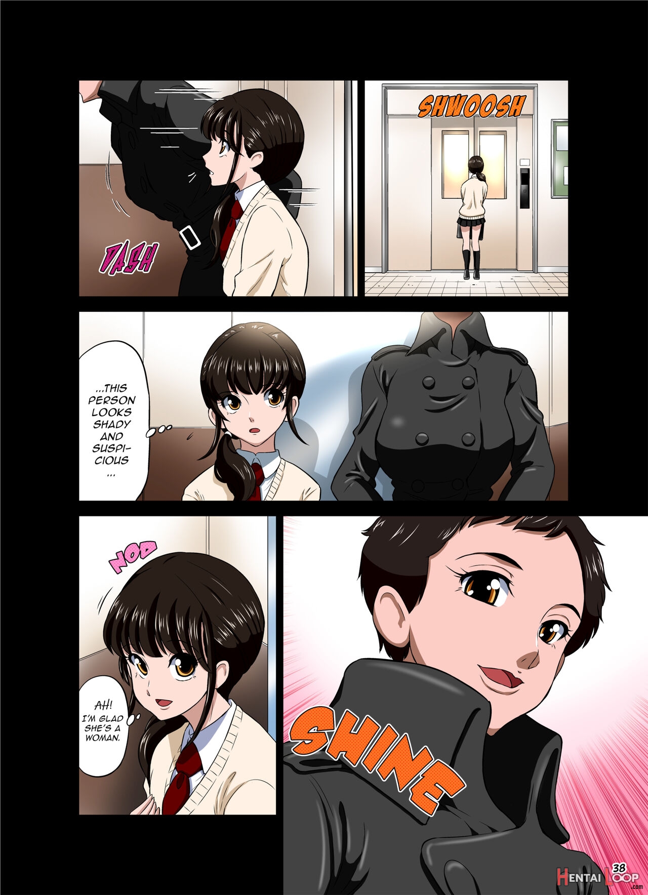 3-nen B-gumi Manami Sensei ~futanari Taiiku Kyoushi – Morita Ritsuko~ page 38