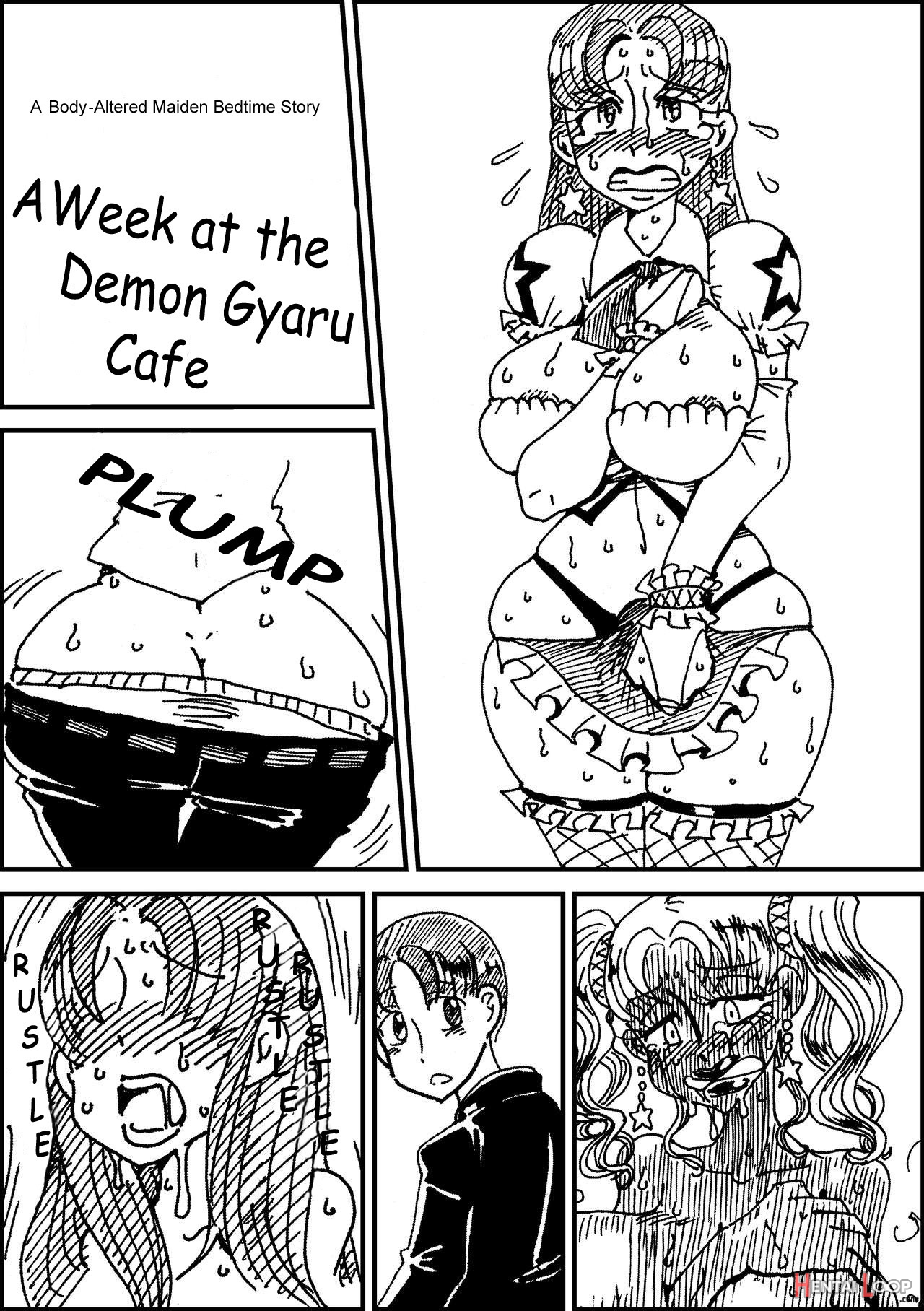 A Body-altered Maiden Bedtime Story ~a Week At The Demon Gyaru Cafe~ / Kancolle Doujinshi page 1