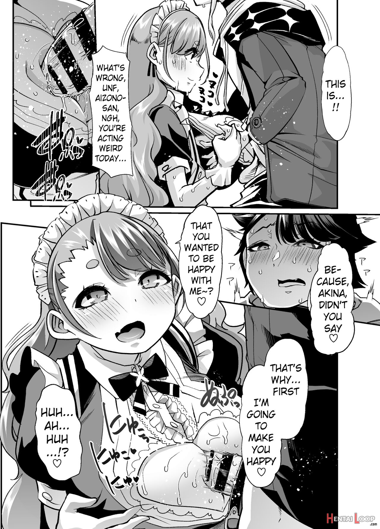 A Book About Akina Finally Finding Happiness With Aizono-san page 10