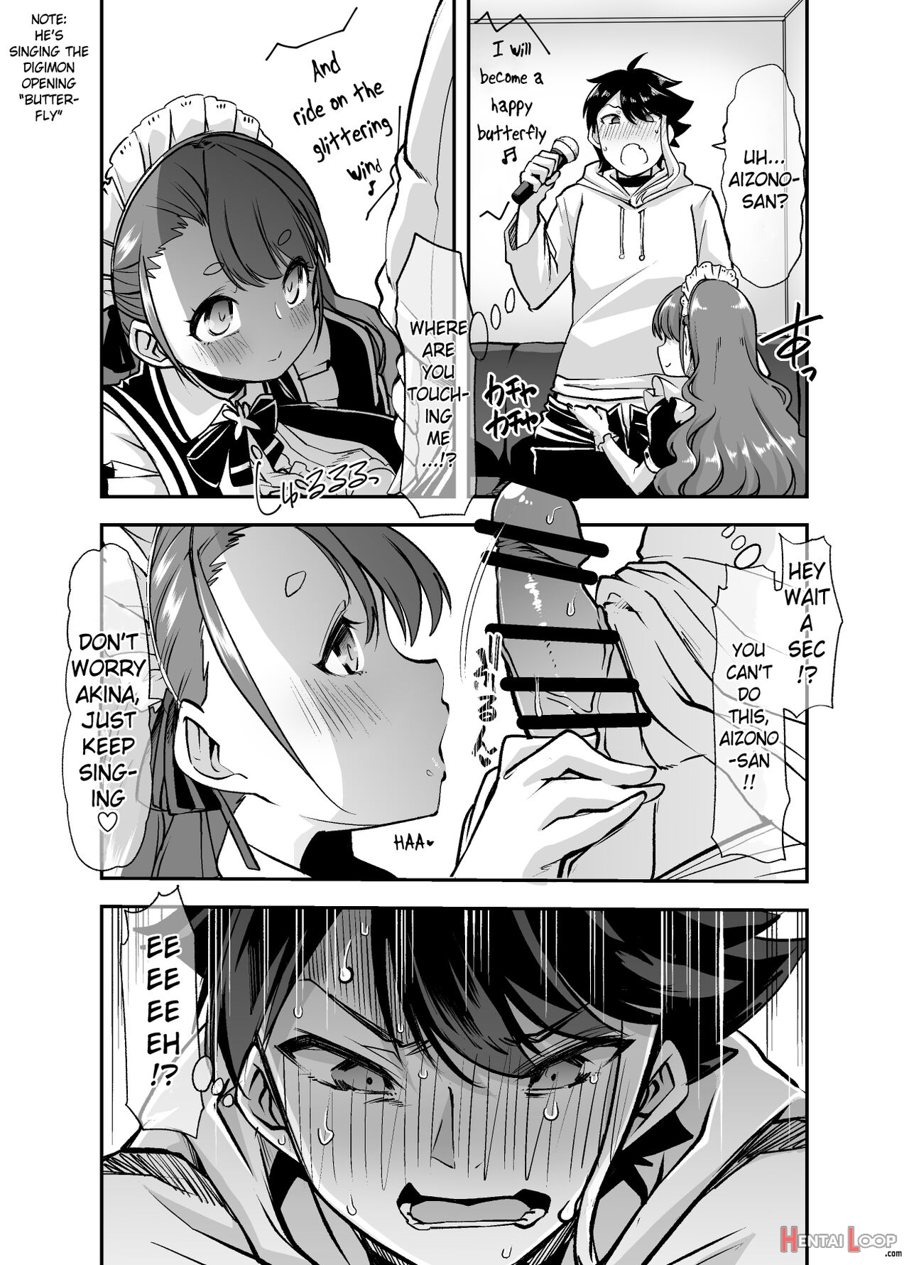 A Book About Akina Finally Finding Happiness With Aizono-san page 3