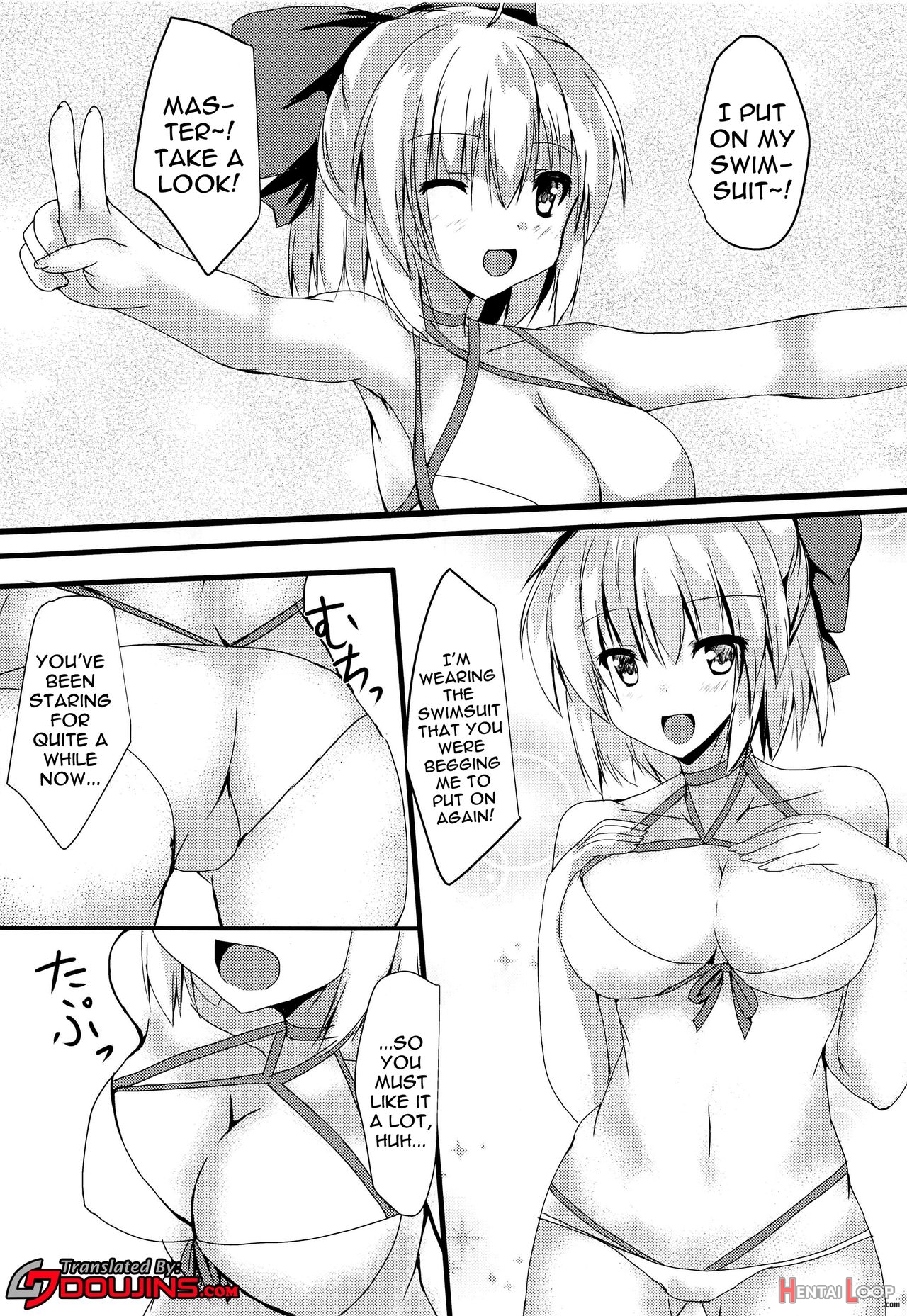 A Book About Flirting With Okita-san page 2