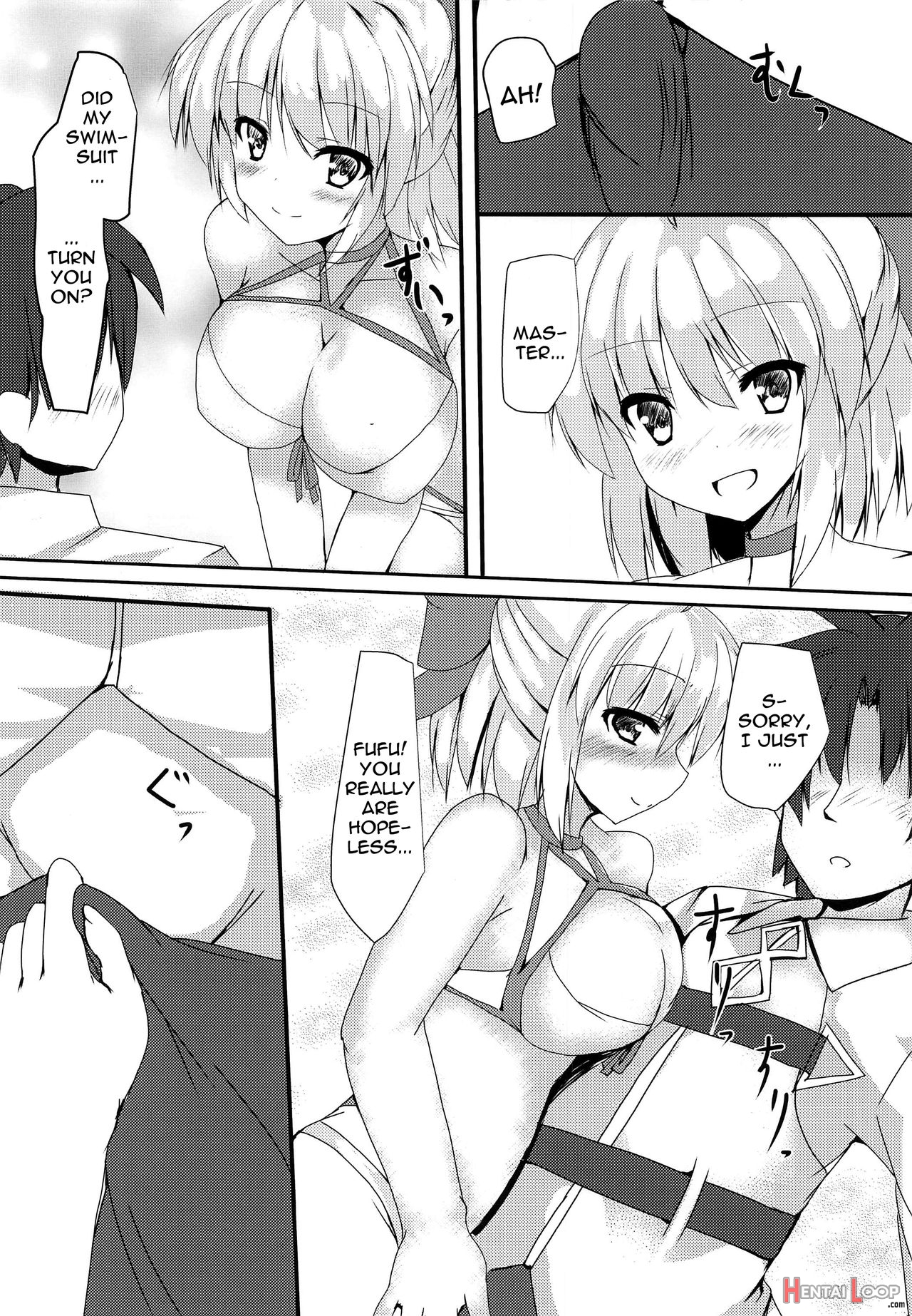 A Book About Flirting With Okita-san page 3