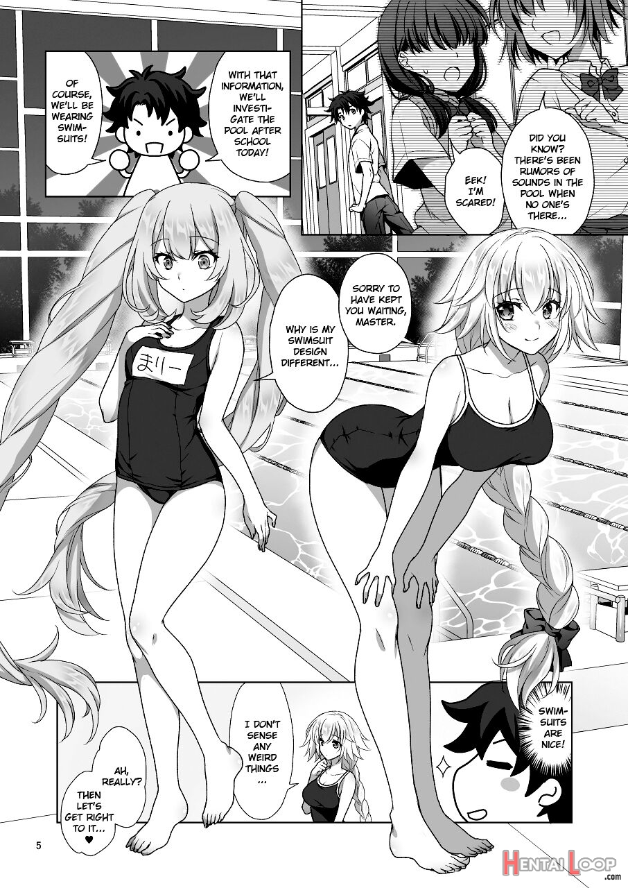 A Book About Jeanne's & Maries's School Swimsuits page 5