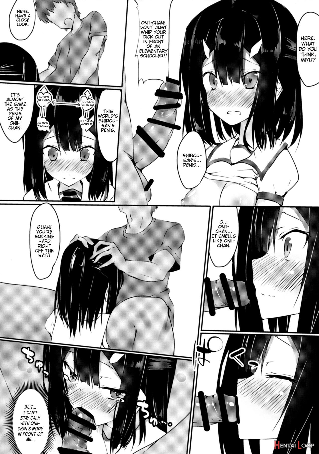 A Book Where Miyu's Cock Won't Stop Throbbing page 17