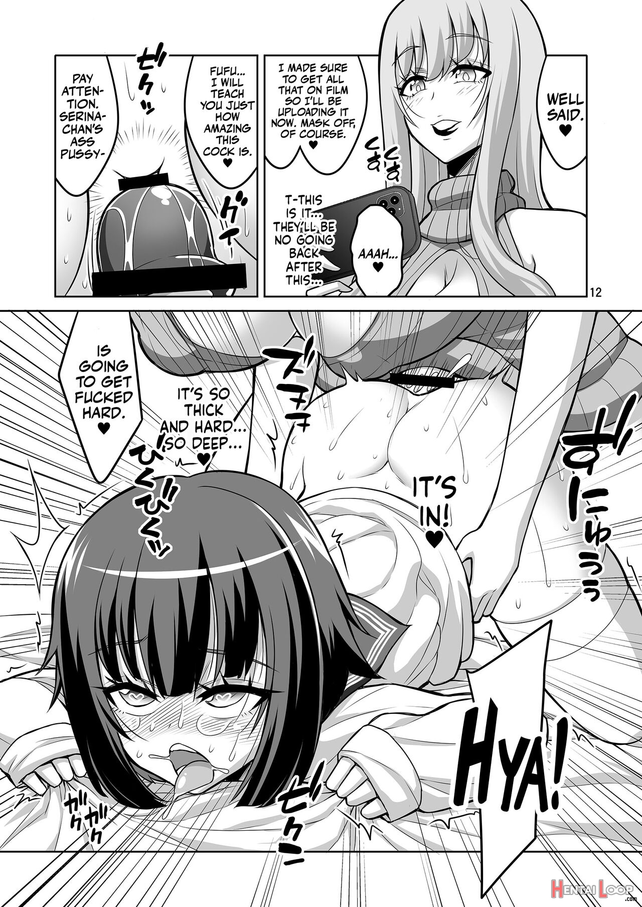 A Futanari Older Sister Turns An Underground Crossdresser Into A Perverted Masochist page 11
