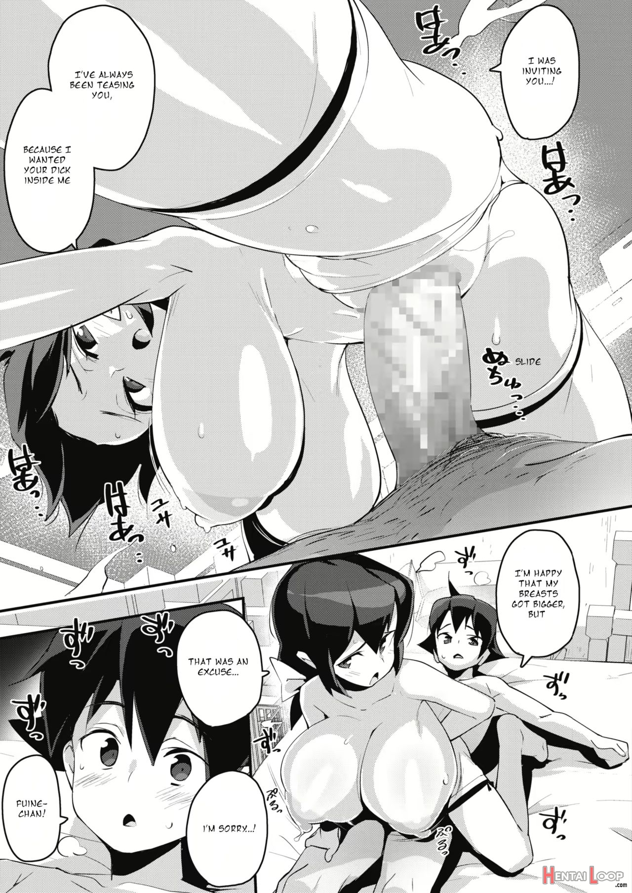 A Relationship With Lewd Boobs Only! page 17