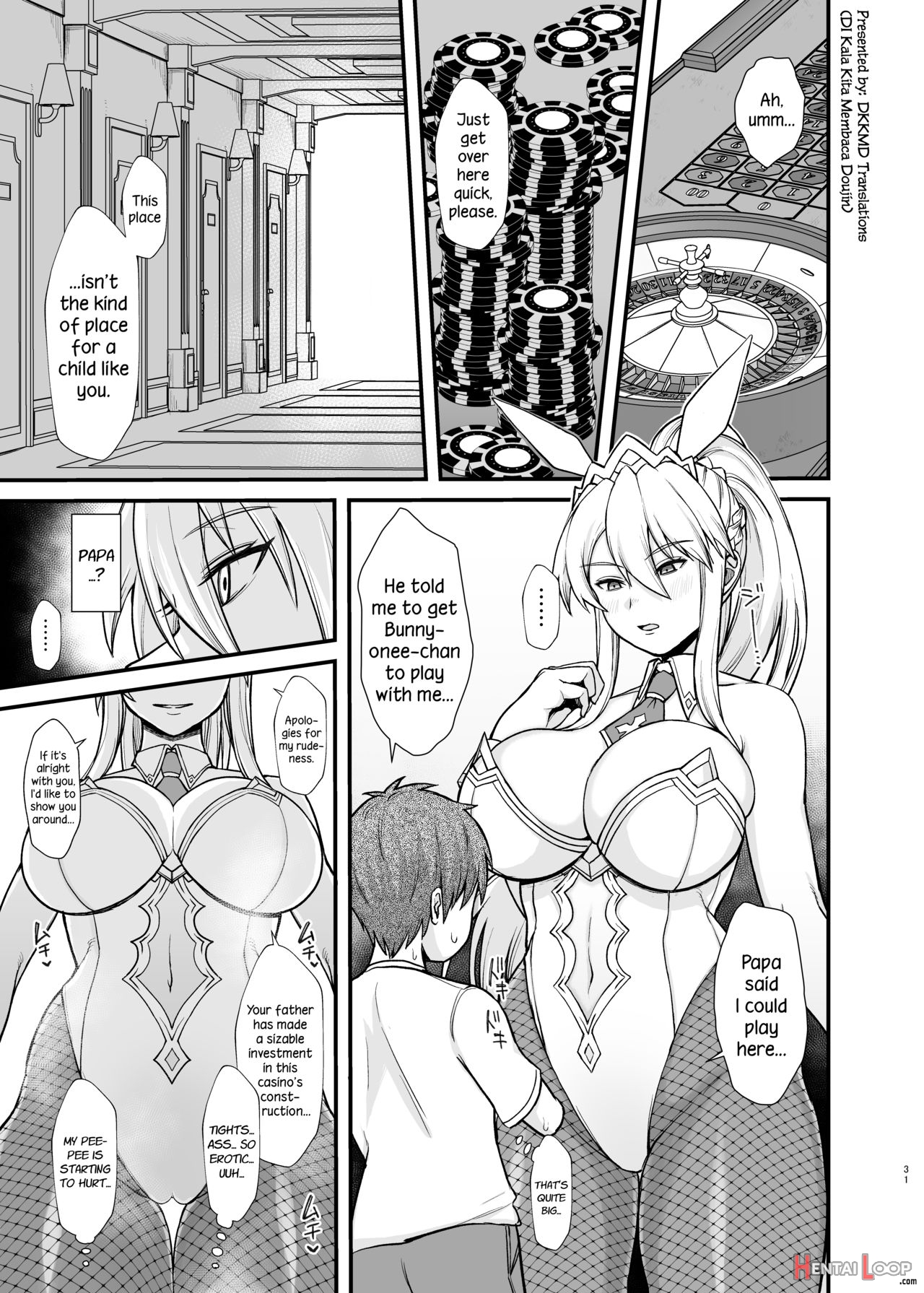 A Story Of Getting Bunny Artoria To Do Your Bidding page 1