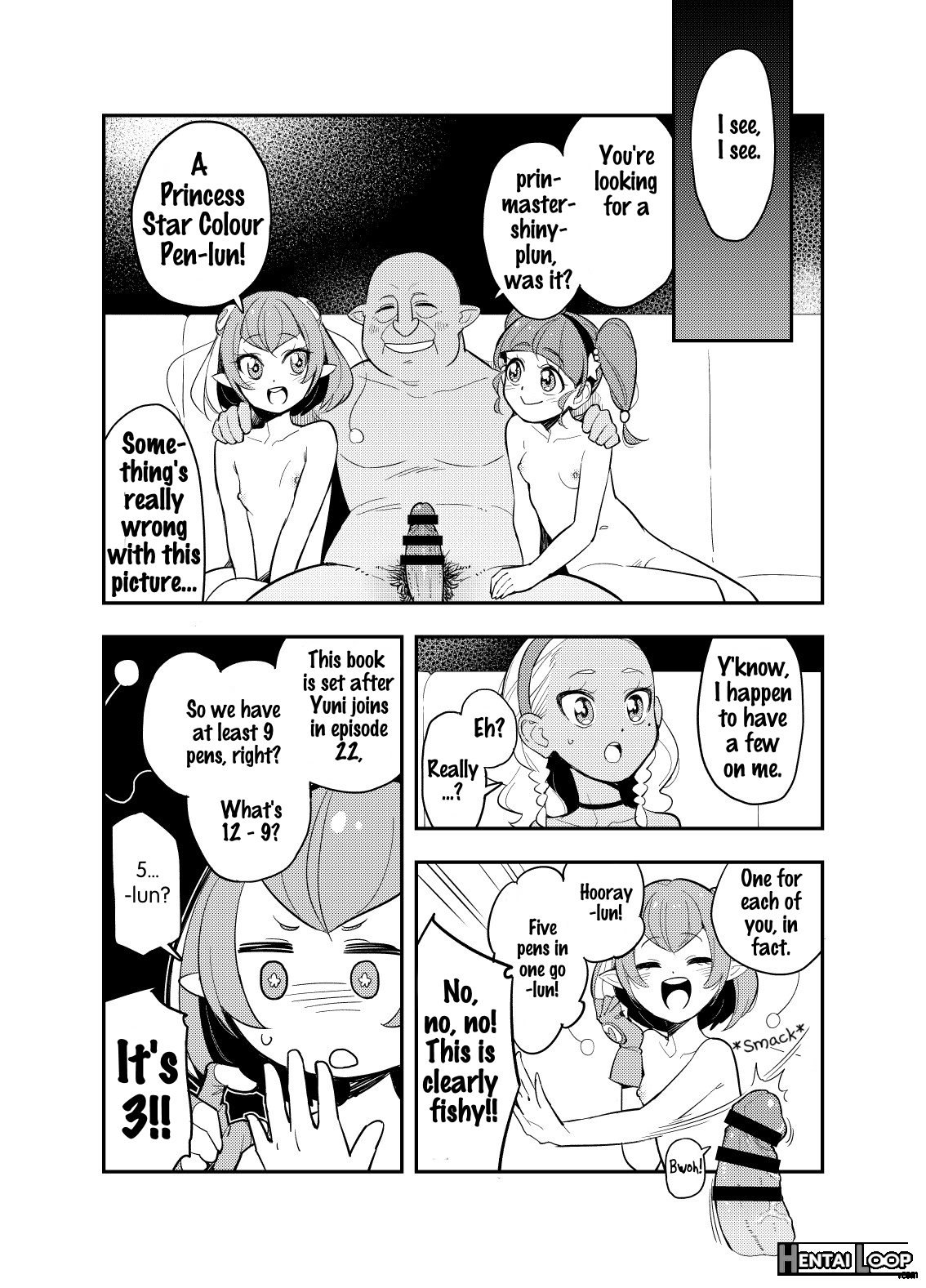 A Trip To Planet Starkers: A Stapre Gag Manga page 10