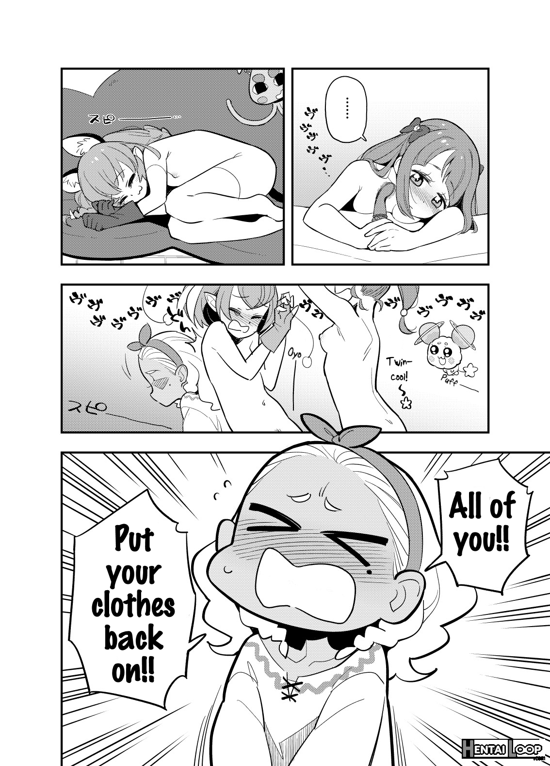 A Trip To Planet Starkers: A Stapre Gag Manga page 17