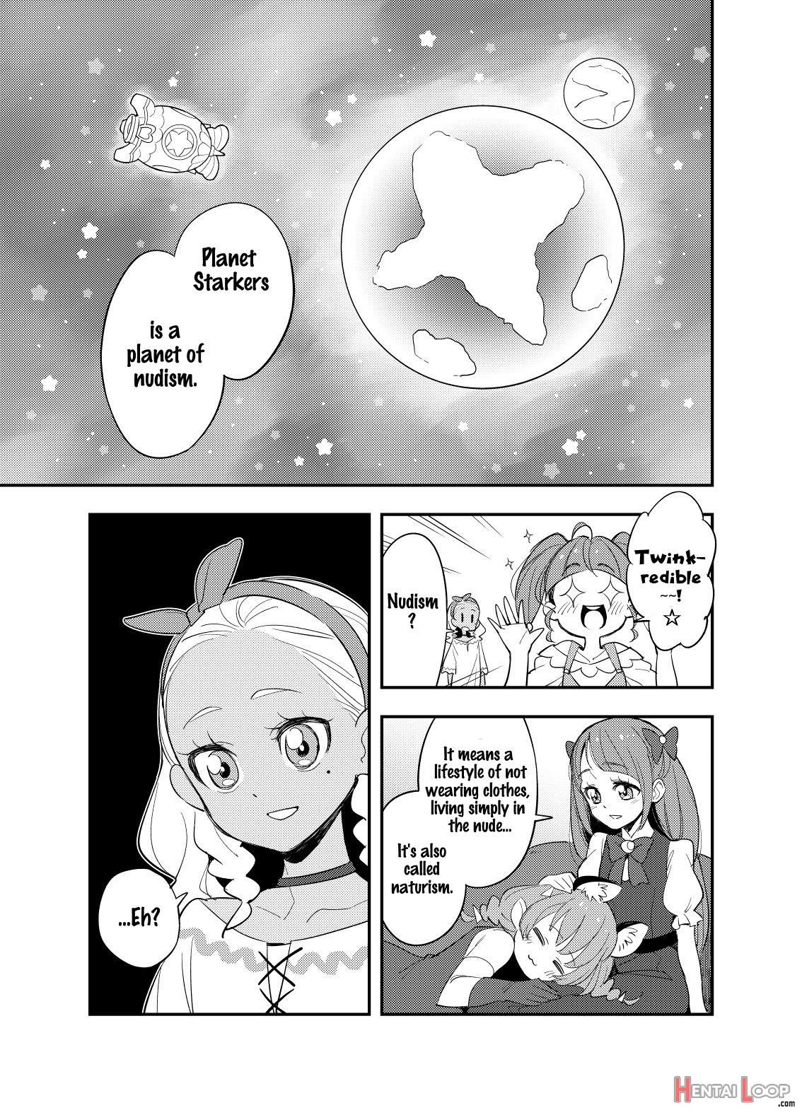 A Trip To Planet Starkers: A Stapre Gag Manga page 2