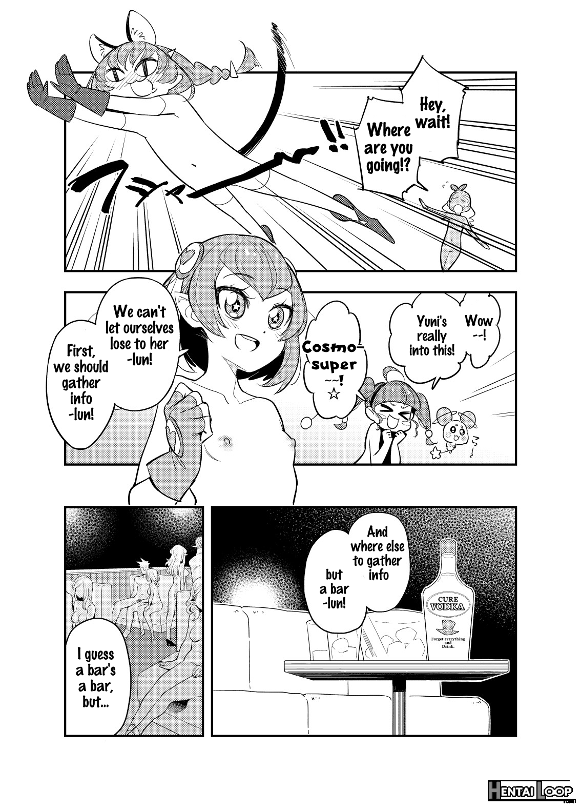 A Trip To Planet Starkers: A Stapre Gag Manga page 6
