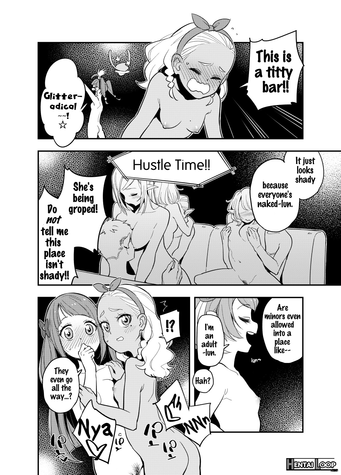 A Trip To Planet Starkers: A Stapre Gag Manga page 7