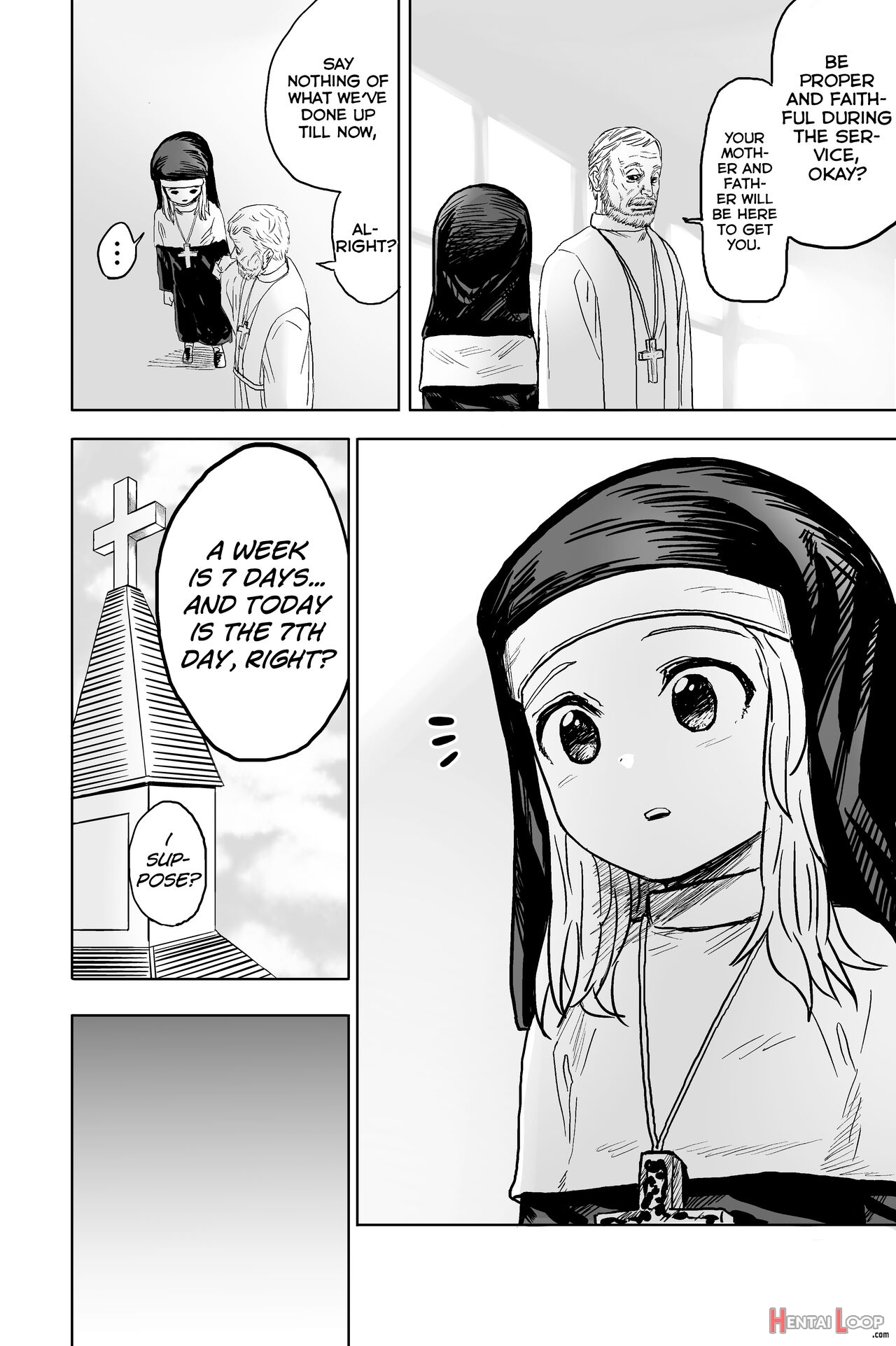 A Week Of Sex With A Loli Nun page 45