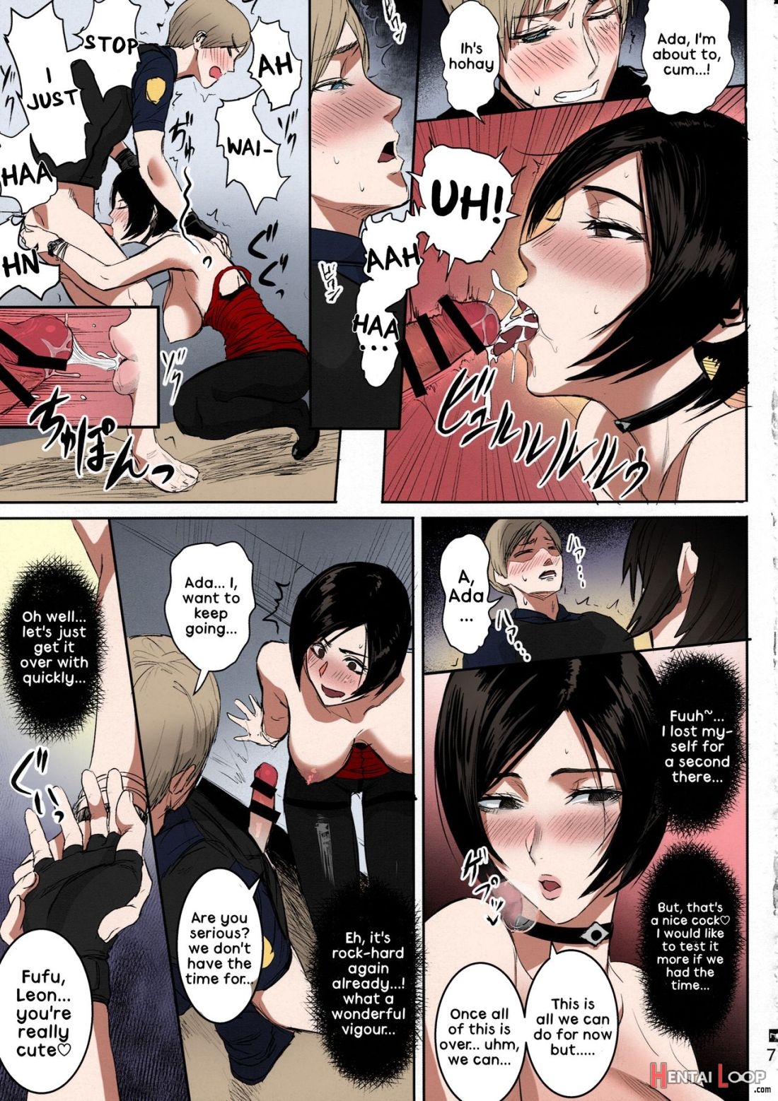 Ada Wong No Irojikake Kanseiban – Colorized page 8