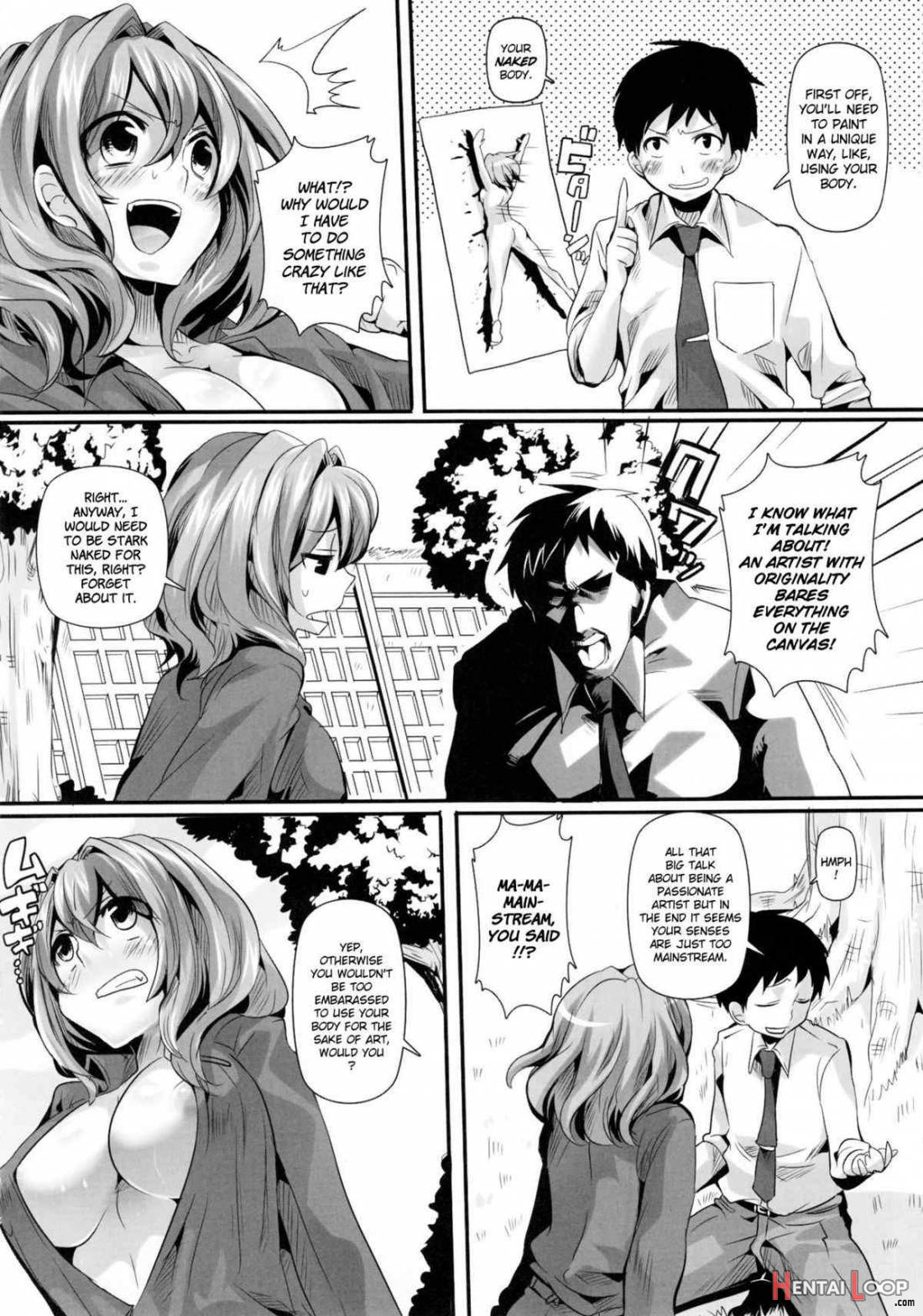 Ahegao Sex-sketching Encounter page 5