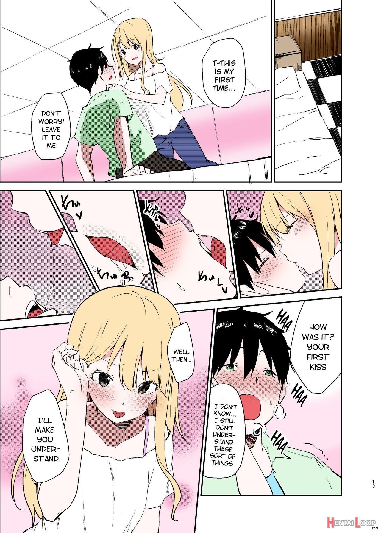 Ai No Aru Sex De Gal O Netoru Hanashi – Colorized page 10