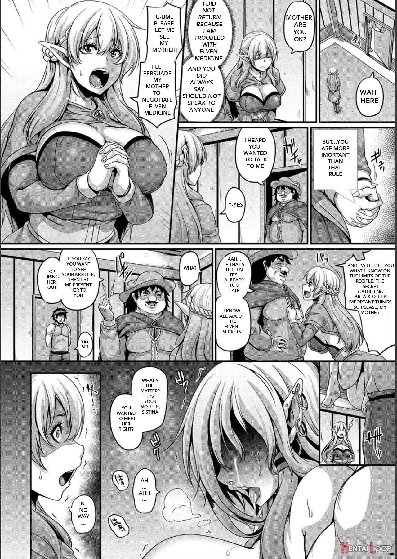Aijyou No Injokucaptured Elf Mother Daughter page 7