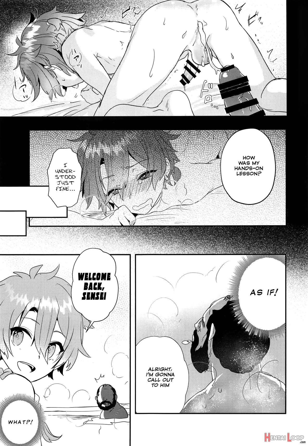 Alex-kun To Rome Furo No Oji-san page 20