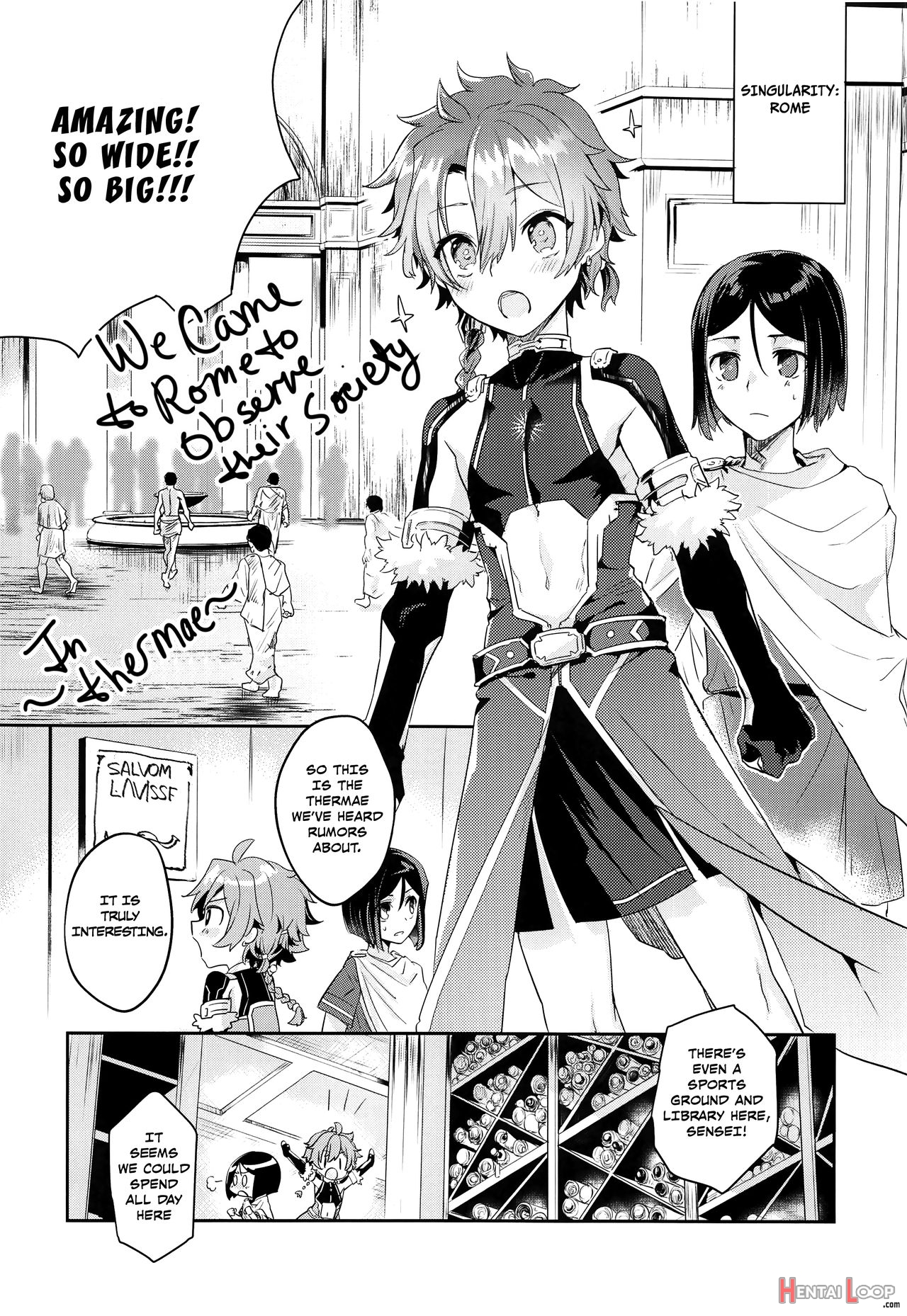 Alex-kun To Rome Furo No Oji-san page 3