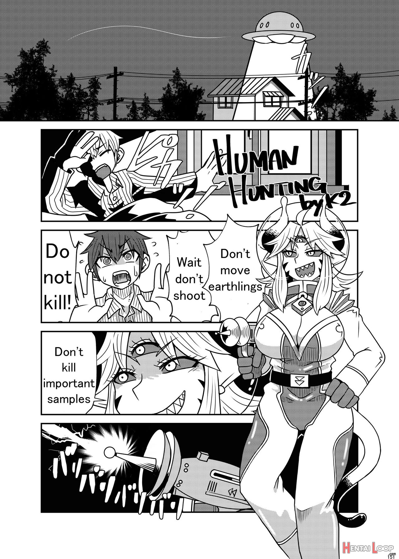 Alien Giantess Joint Comic 2020 page 145