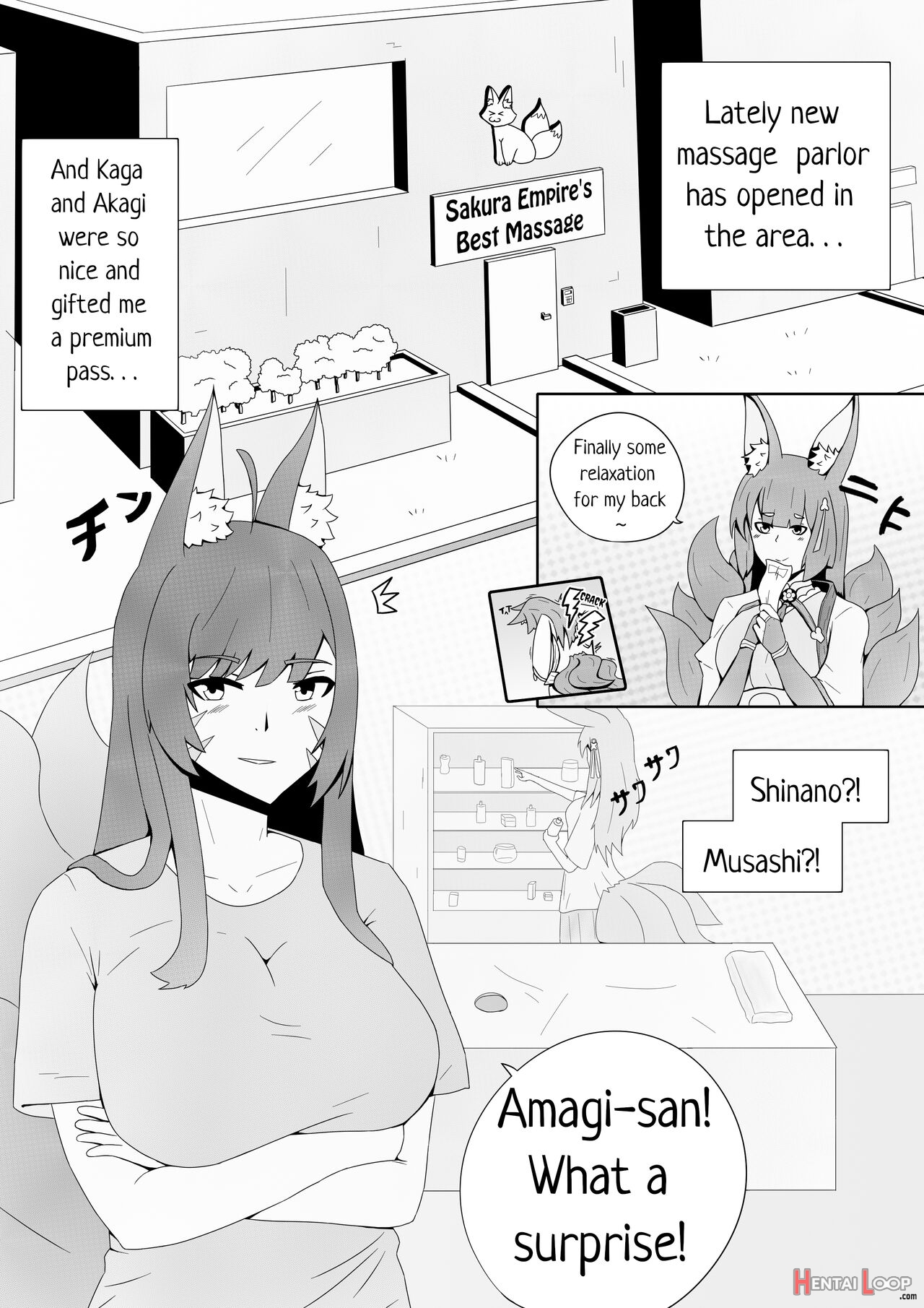 Amagi’s Very Special Massage page 2