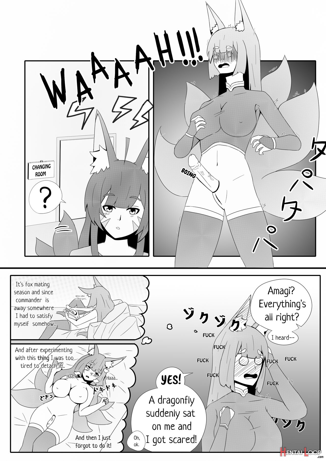 Amagi’s Very Special Massage page 4